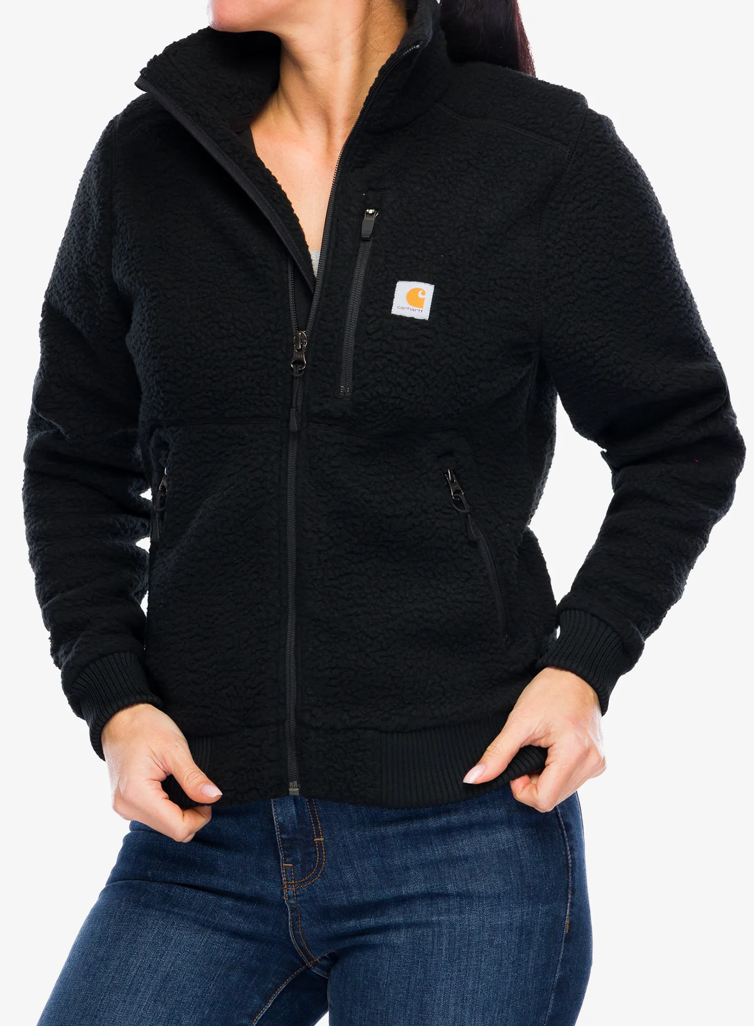 Фліска жіноча Carhartt Fleece Jacket - black