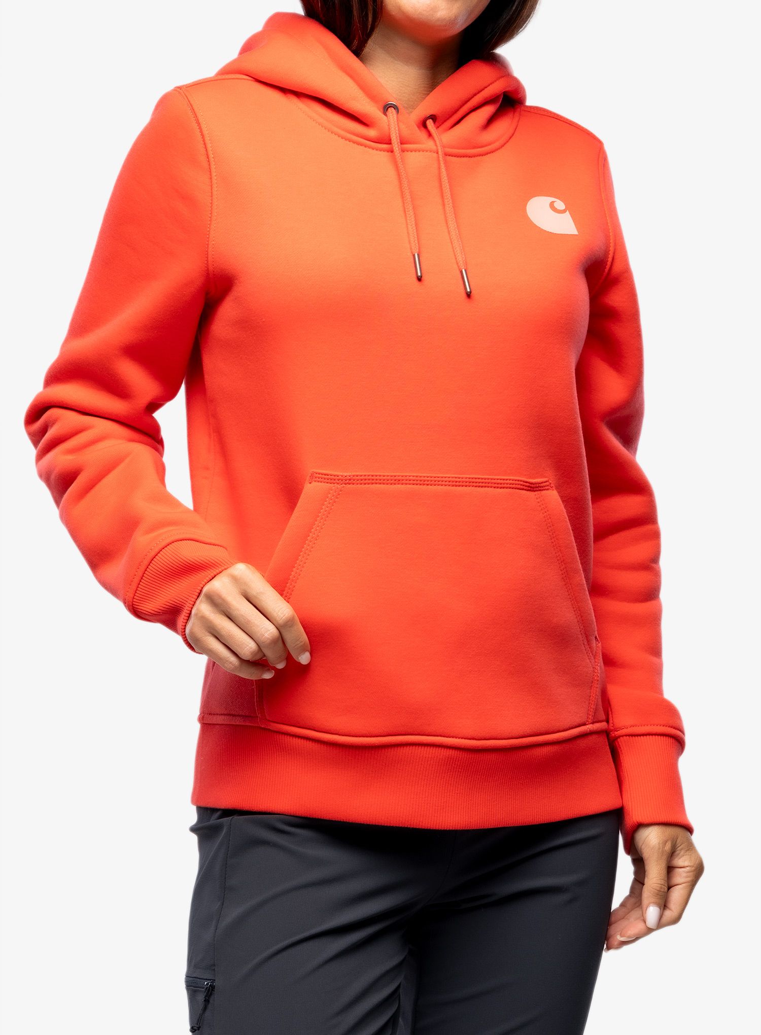 Кофта жіноча Carhartt Logo Sleeve Graphic Sweatshirt - bittersweet