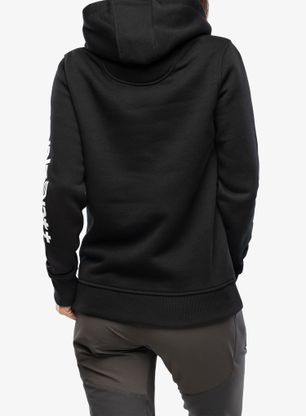 Кофта з каптуром жіноча Carhartt Logo Sleeve Graphic Sweatshirt - black