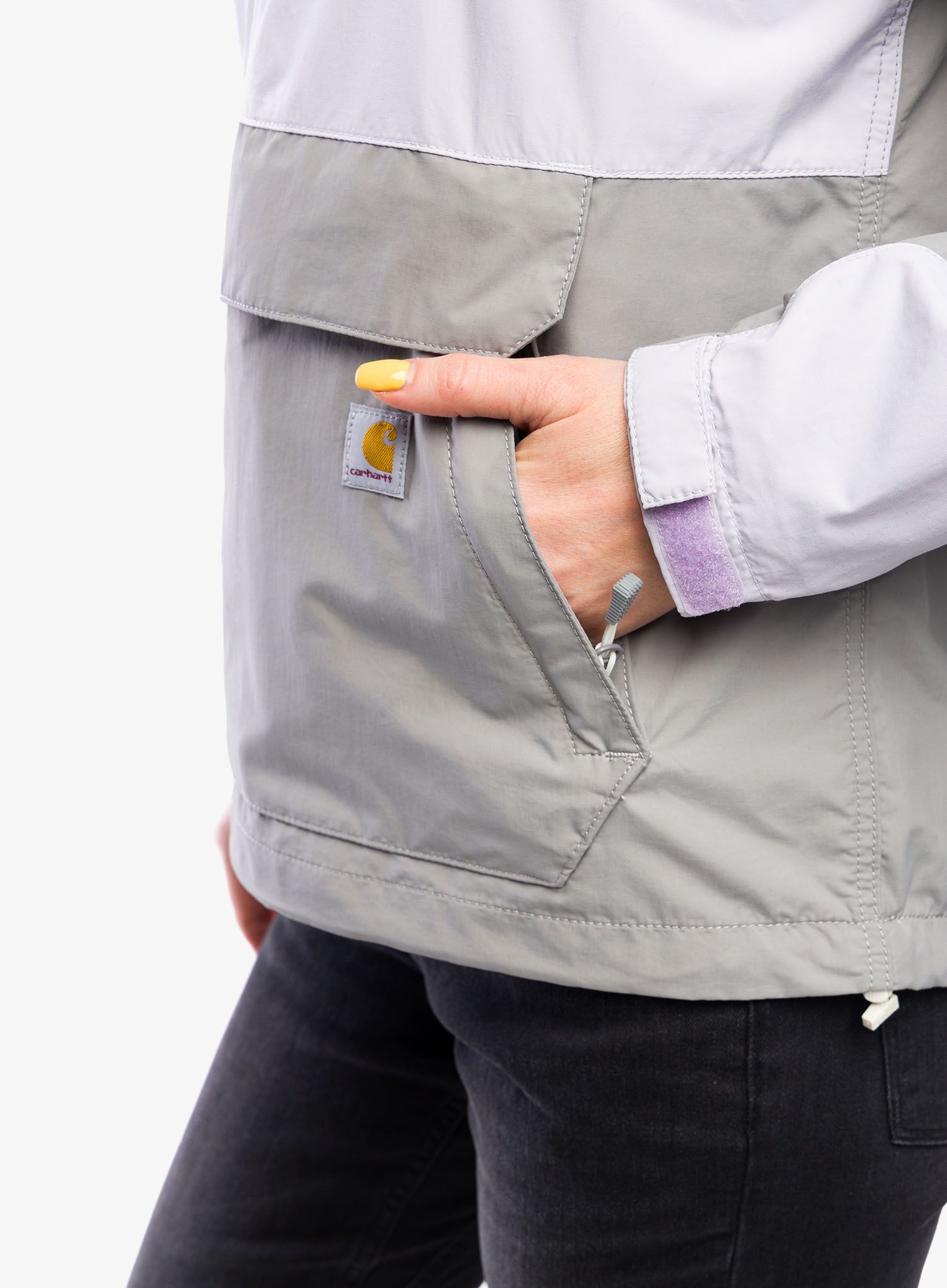 Куртка softshell жіноча Carhartt Loose Lightweight Anorak - lilac haze/asphalt