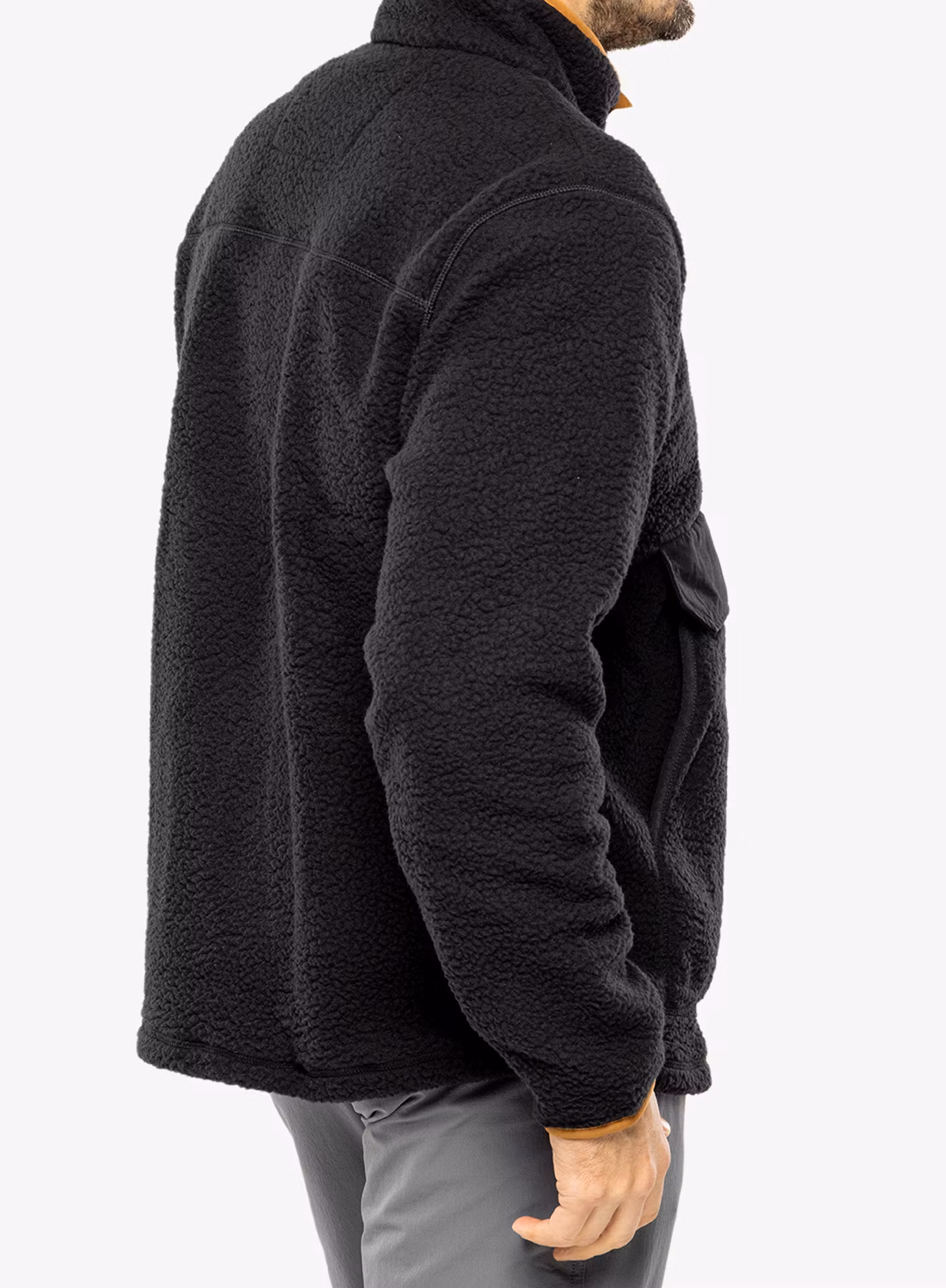 Фліска Carhartt Relaxed Fit Fleece Pullover - black
