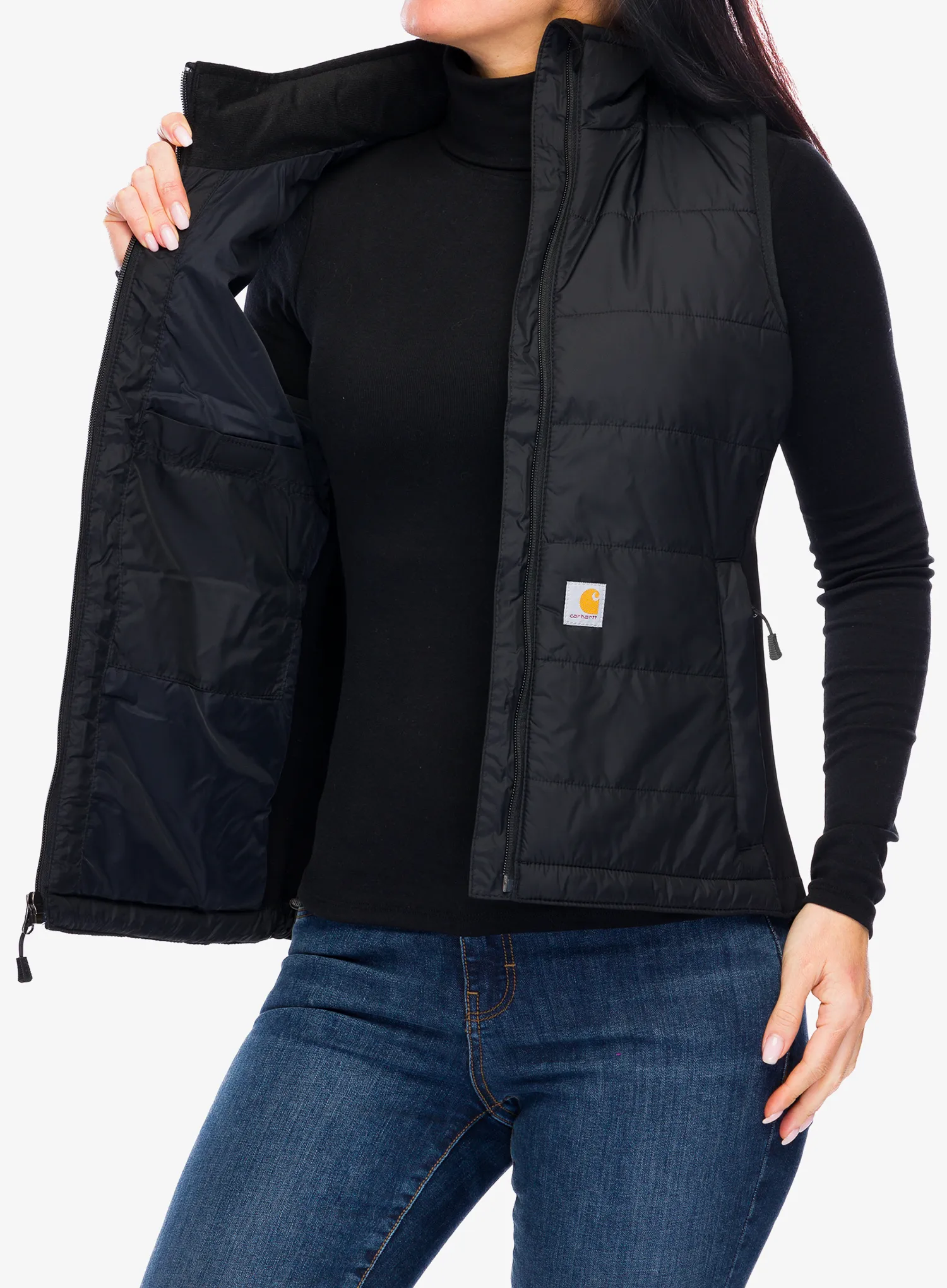 Жилет жіночий Carhartt Relaxed Fit Lightweight Insulated Vest - black