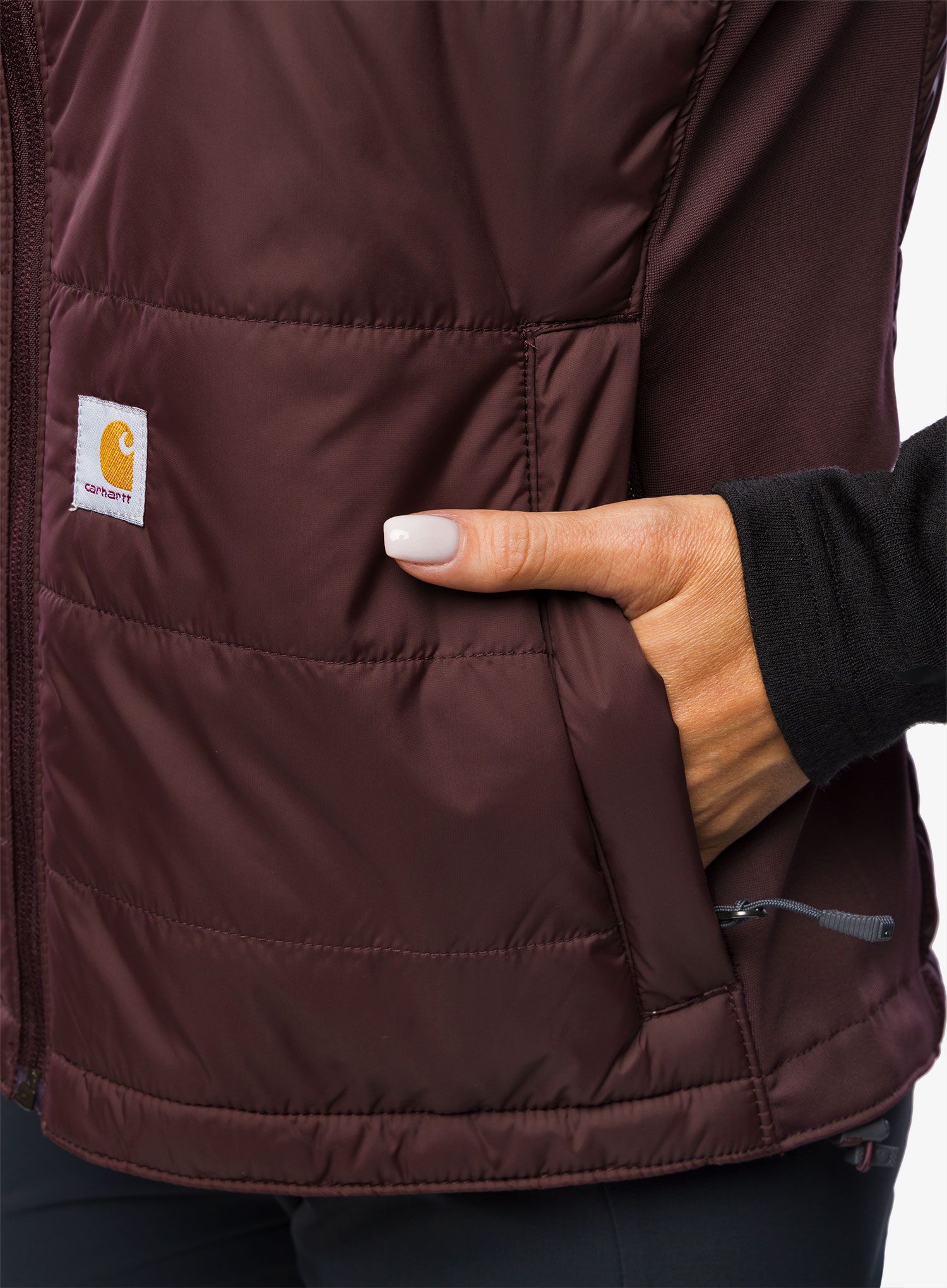 Жилет жіночий Carhartt Relaxed Fit Lightweight Insulated Vest  - blackberry