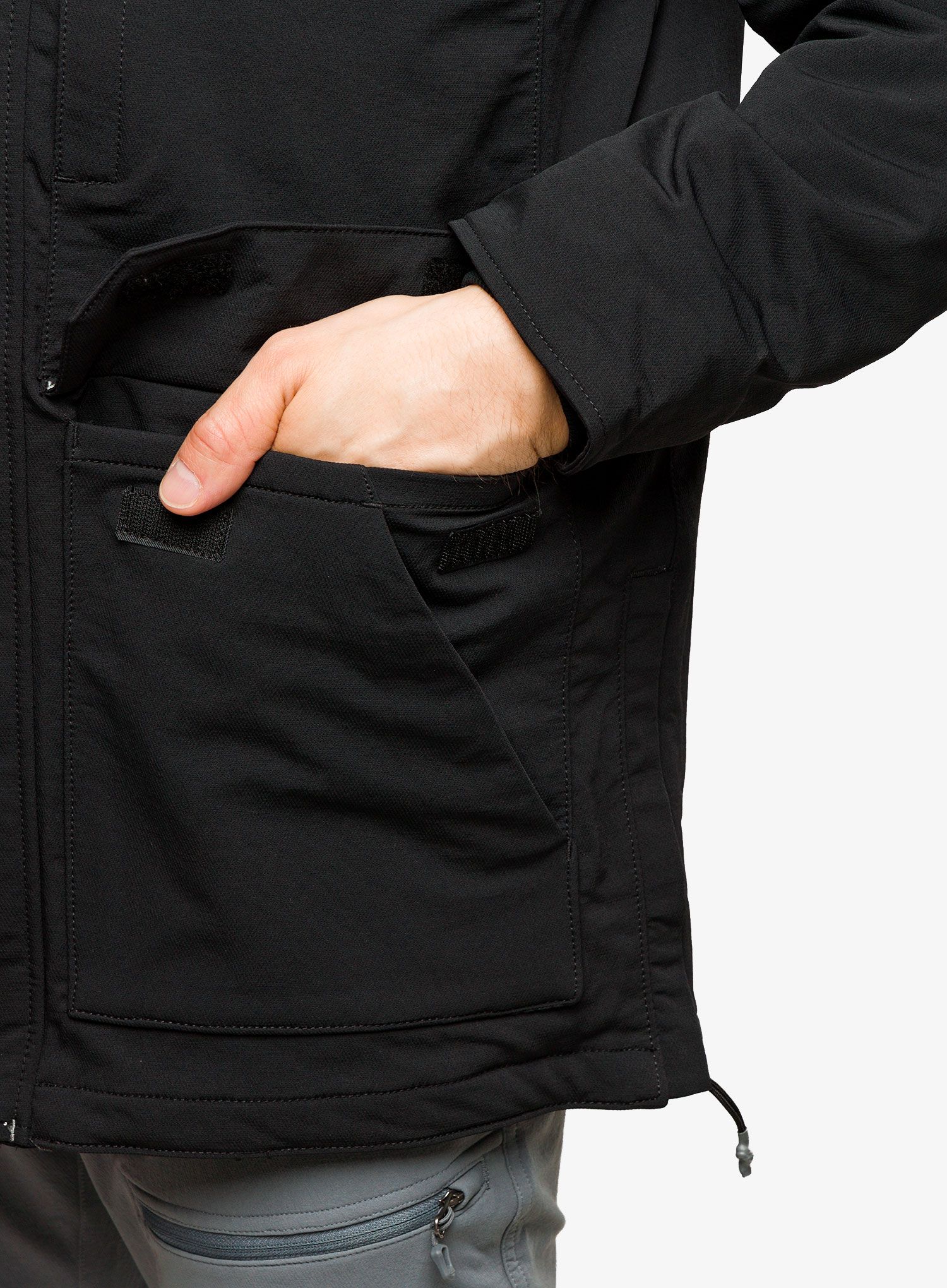 Куртка утеплена Carhartt Super Dux Bonded Chore Coat - black
