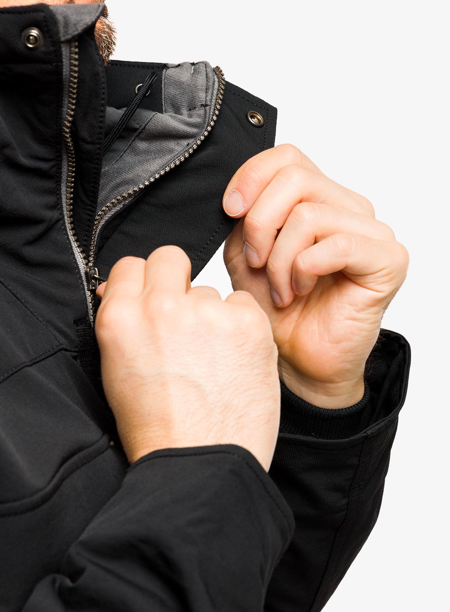 Куртка утеплена Carhartt Super Dux Bonded Chore Coat - black