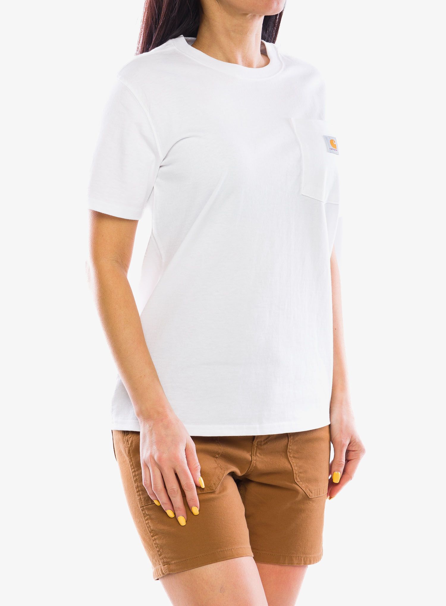 Футболка жіноча Carhartt Workwear Pocket S/S T-Shirt - white