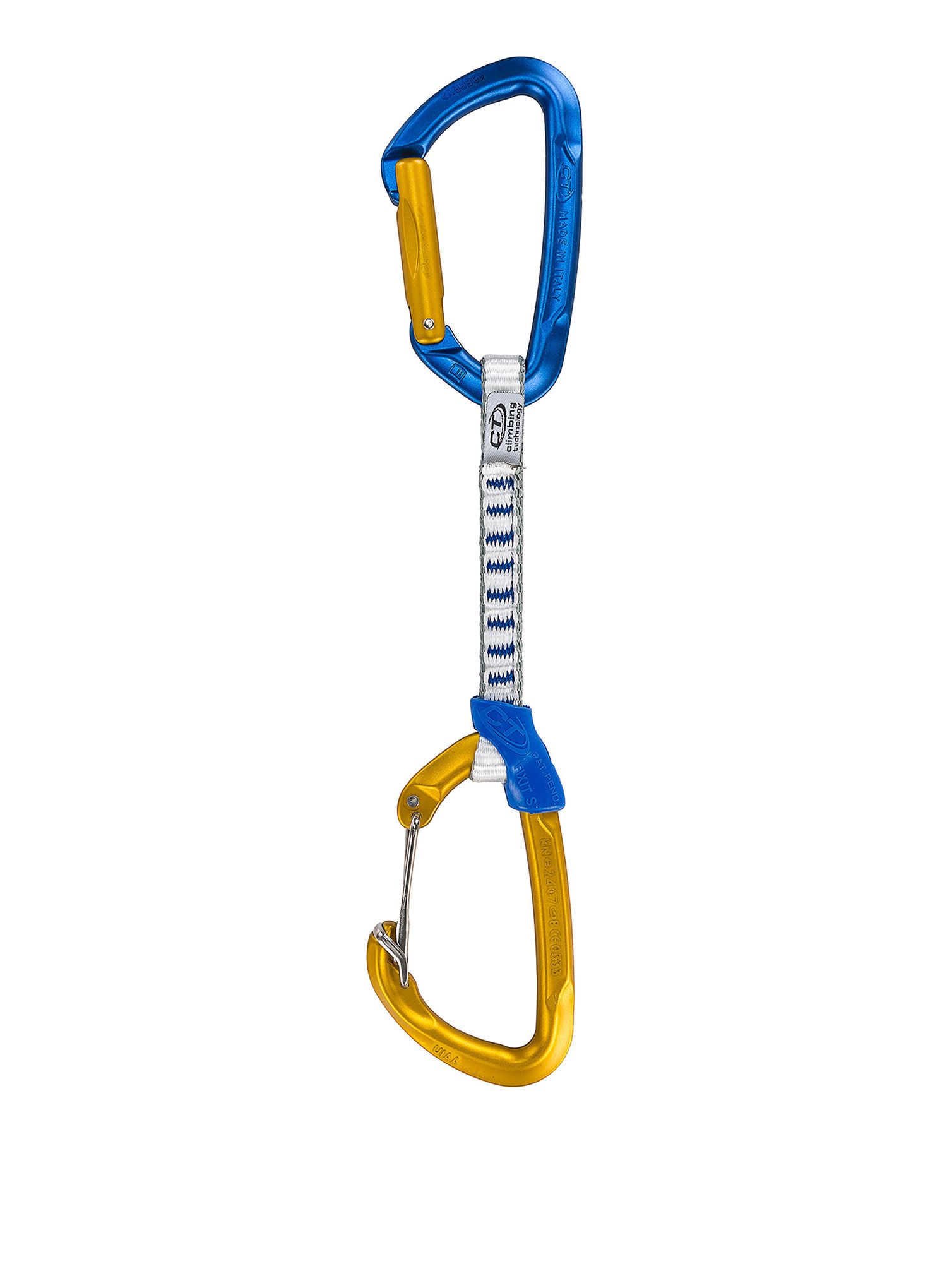 Відтяжка  Climbing Technology/SKYLOTEC Berry Set DY 12 cm - blue/ocher