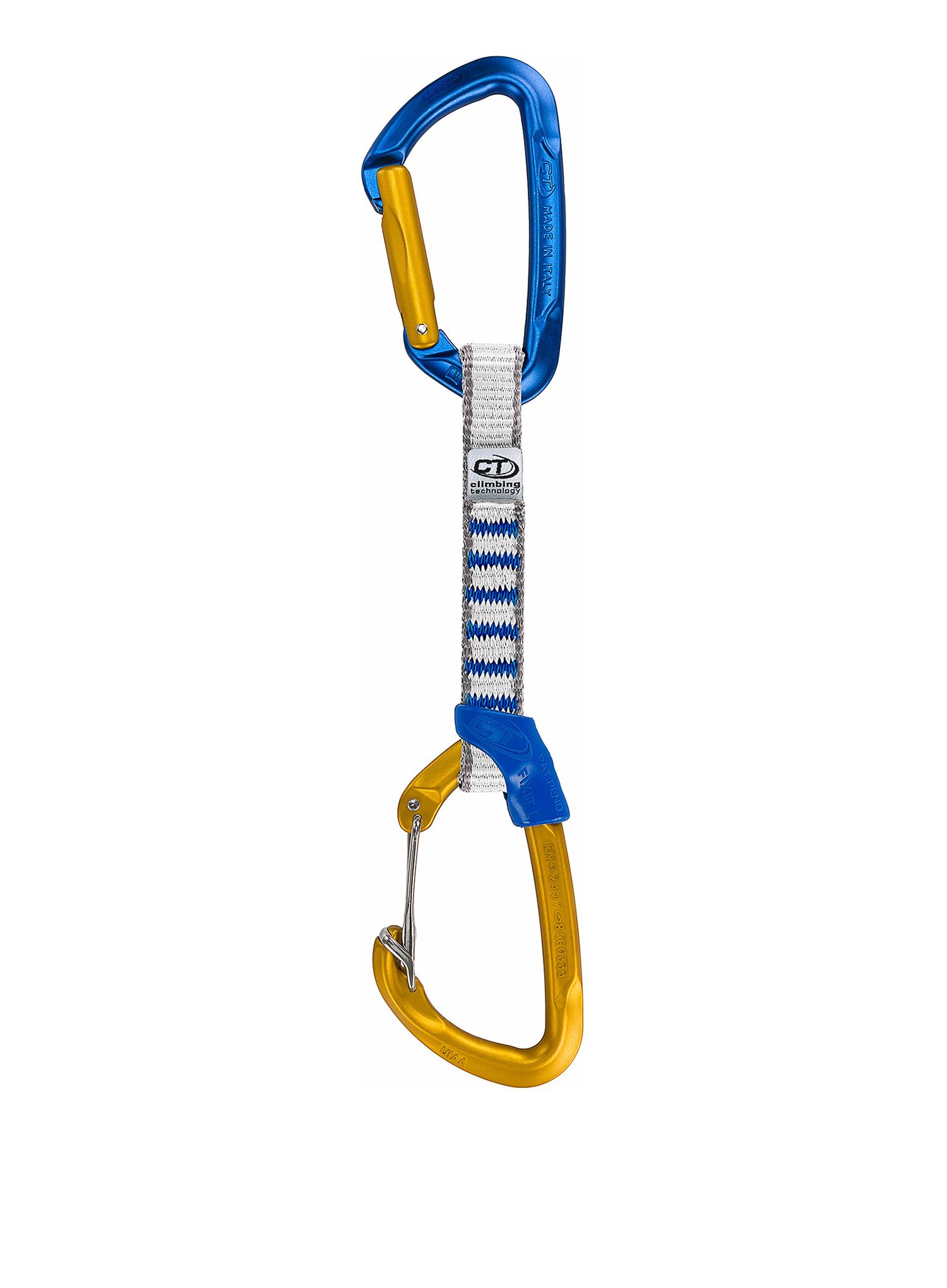 Відтяжка  Climbing Technology/SKYLOTEC Berry Set NY 12 cm - blue/ocher