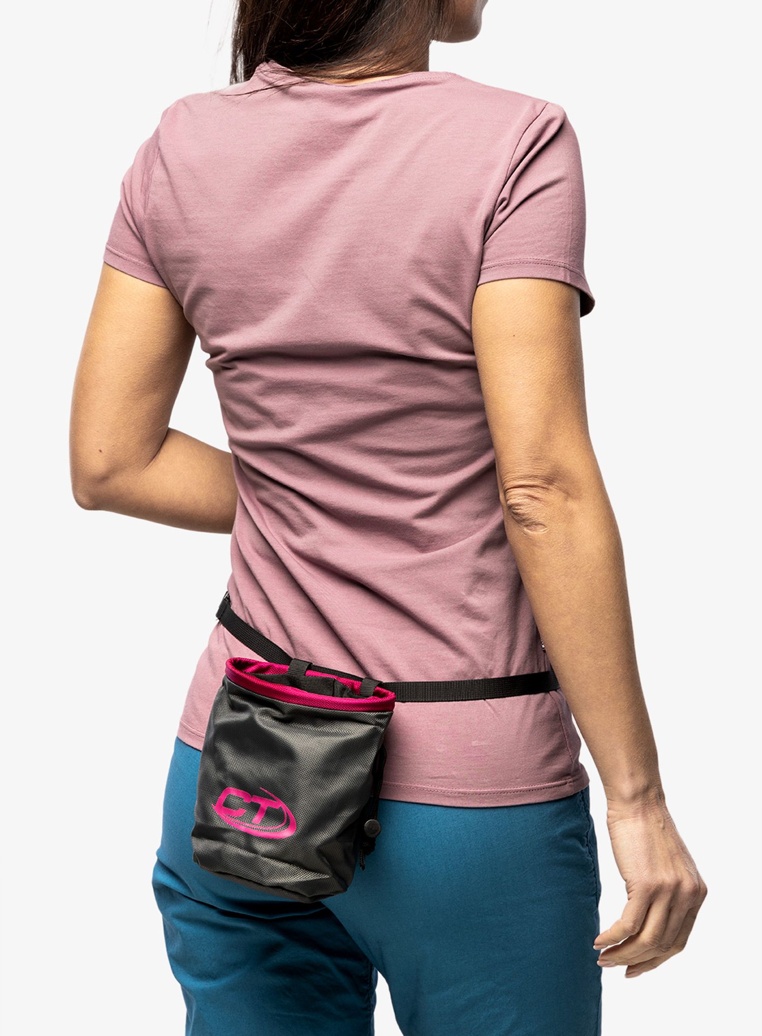 Мішечок для магнезії Climbing Technology/SKYLOTEC Cylinder - anthracite/cyclamen