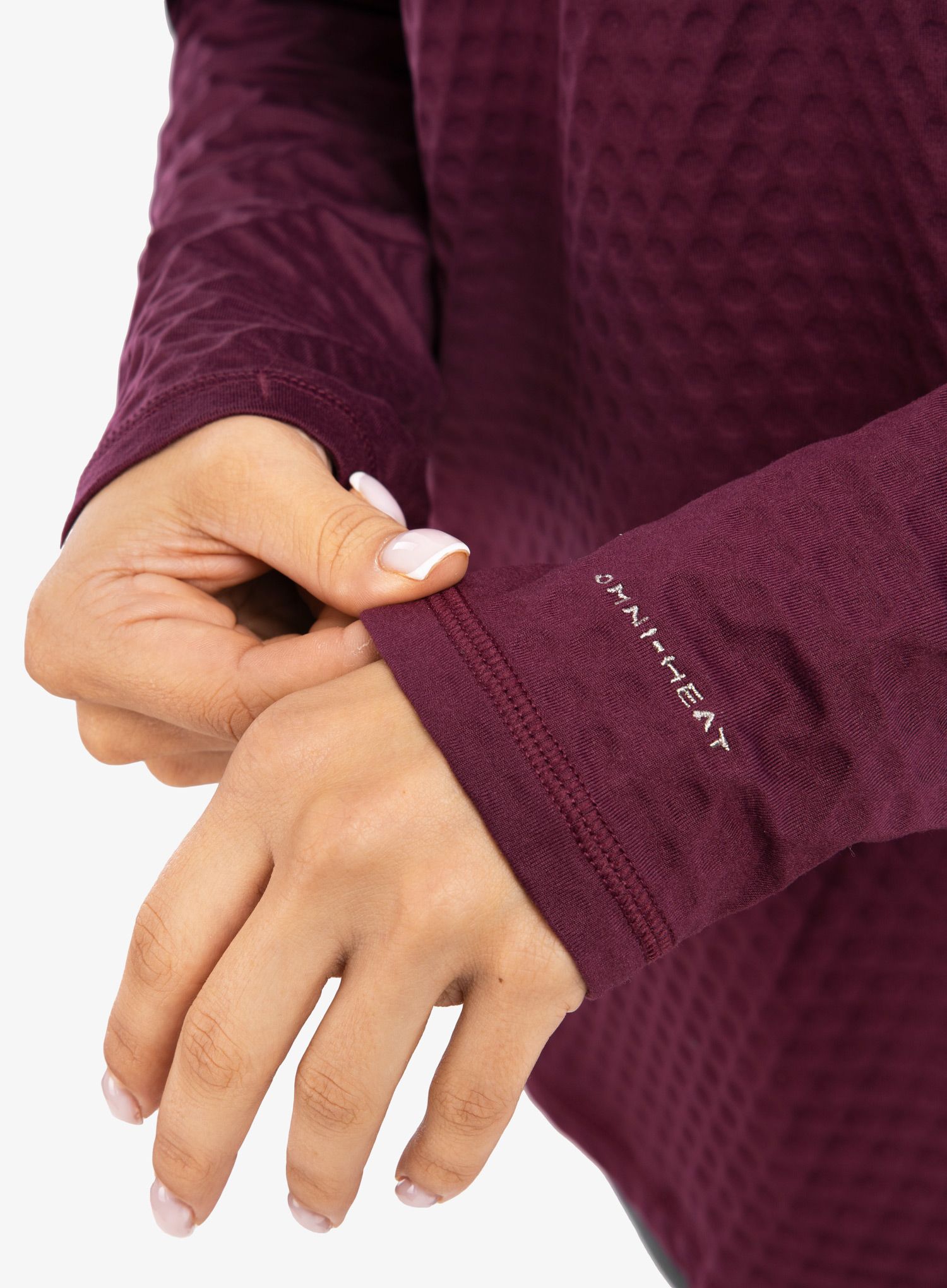 Кофта жіноча без каптура Columbia Bliss Ascent 1/2 Zip - marionberry