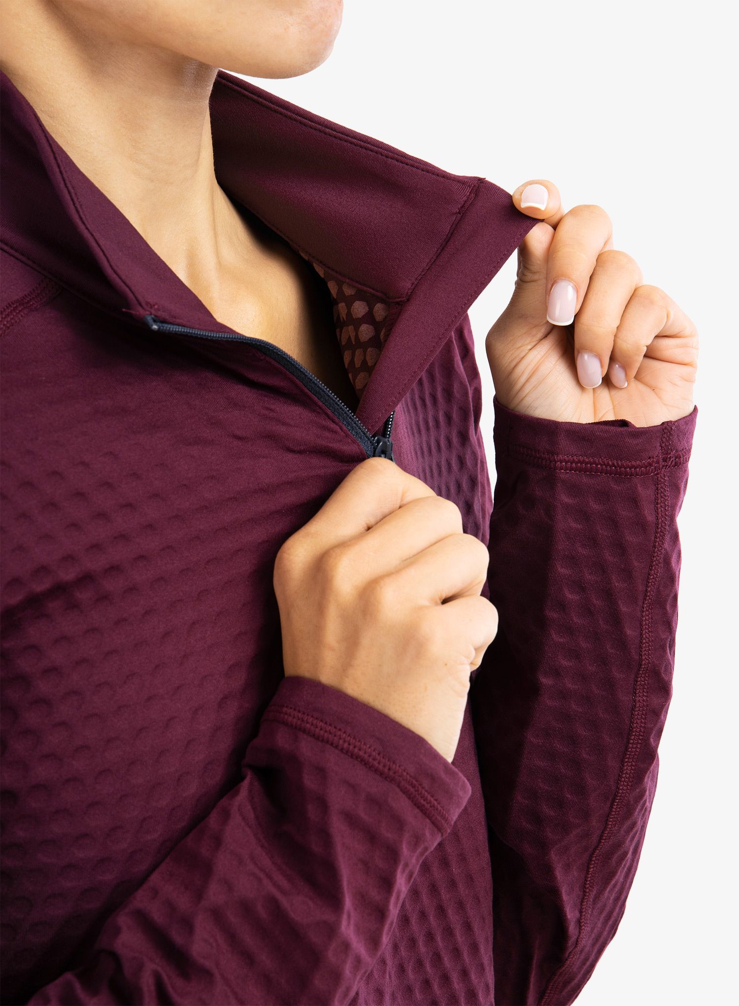 Кофта жіноча без каптура Columbia Bliss Ascent 1/2 Zip - marionberry
