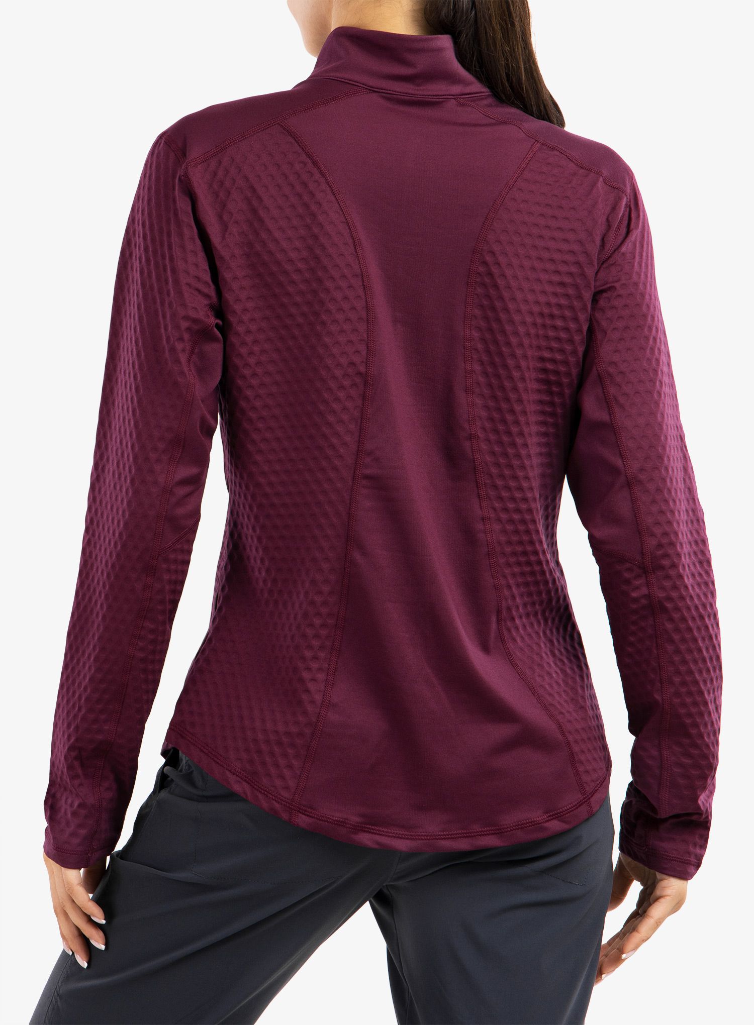Кофта жіноча без каптура Columbia Bliss Ascent 1/2 Zip - marionberry