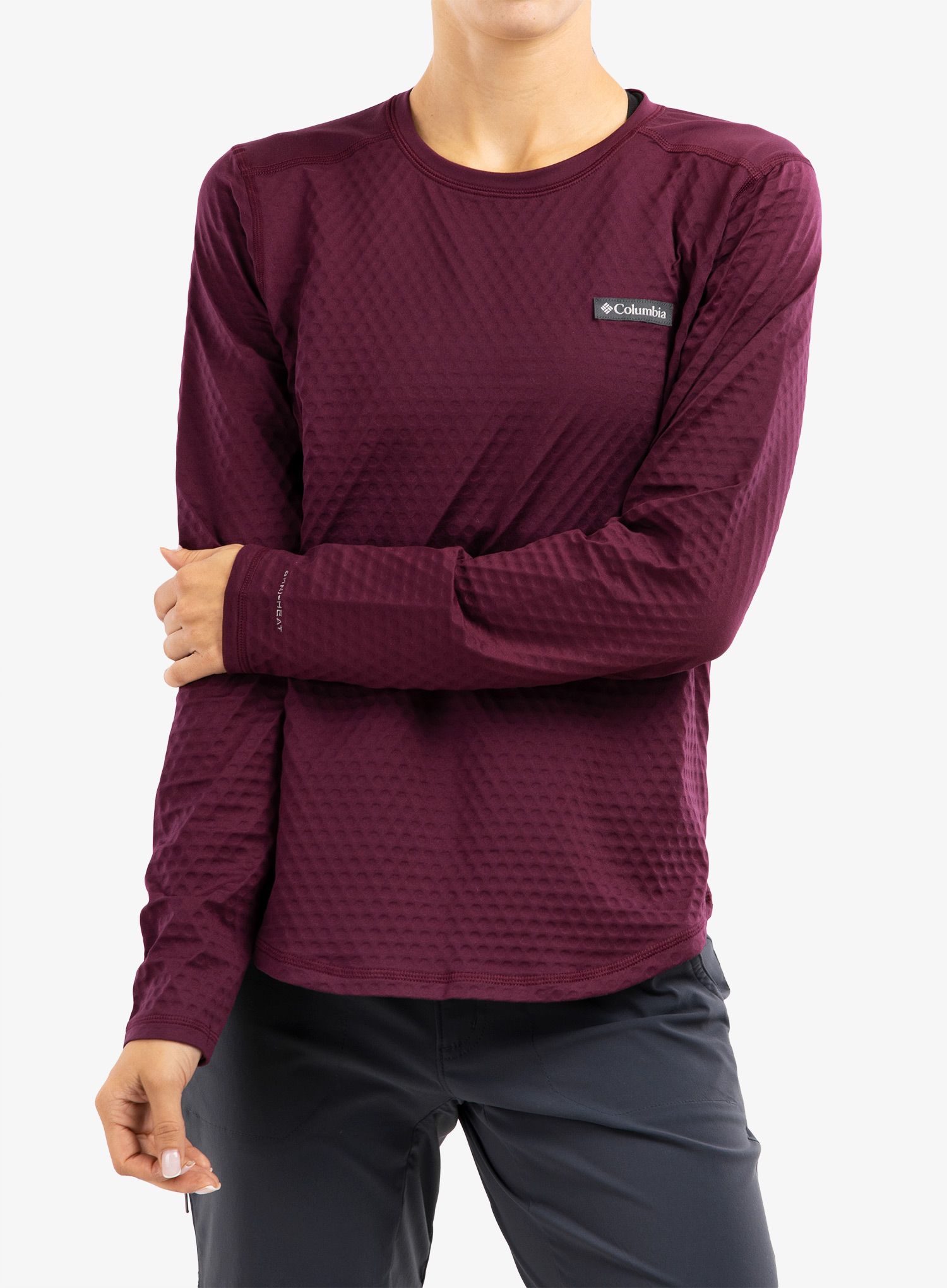 Кофта жіноча без каптура Columbia Bliss Ascent LS - marionberry