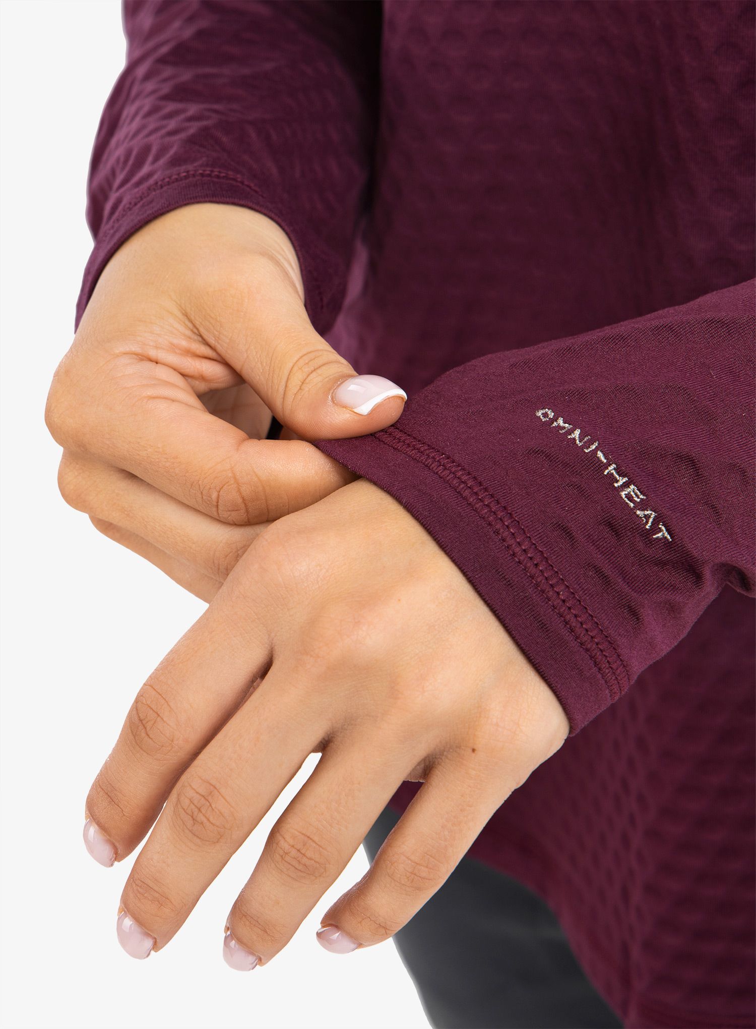 Кофта жіноча без каптура Columbia Bliss Ascent LS - marionberry