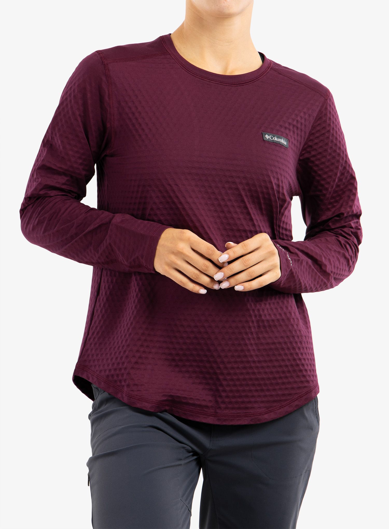 Кофта жіноча без каптура Columbia Bliss Ascent LS - marionberry