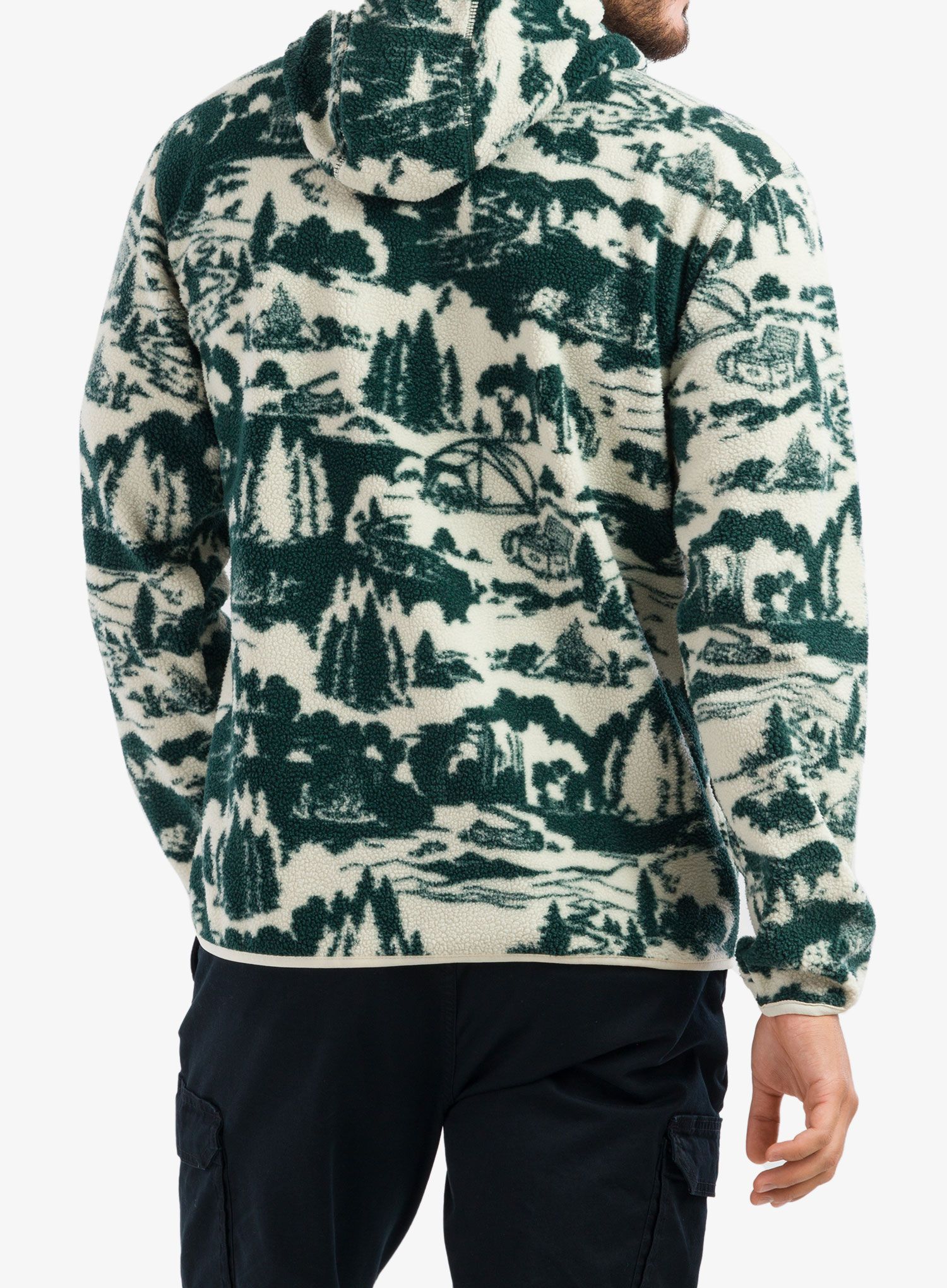 Кофта з каптуром Columbia Helvetia Hoodie - spruce roasted print