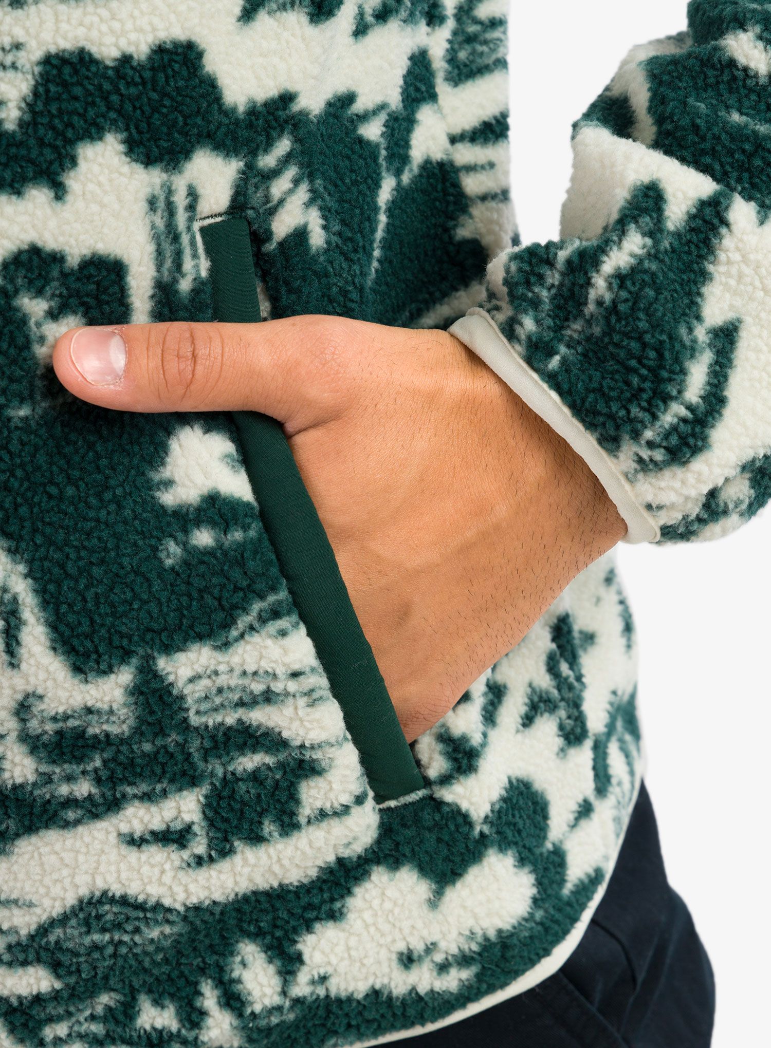Кофта з каптуром Columbia Helvetia Hoodie - spruce roasted print