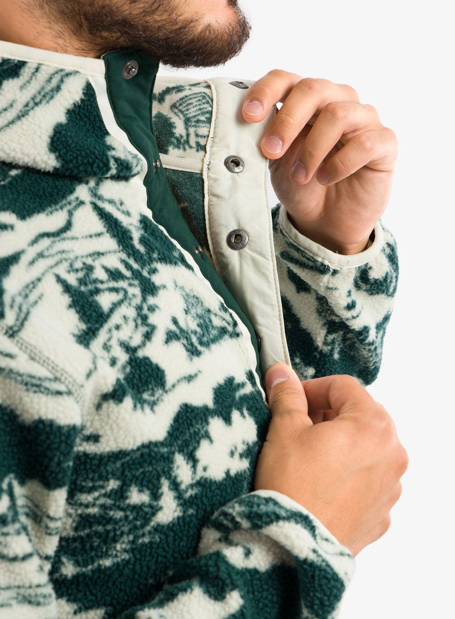 Кофта з каптуром Columbia Helvetia Hoodie - spruce roasted print