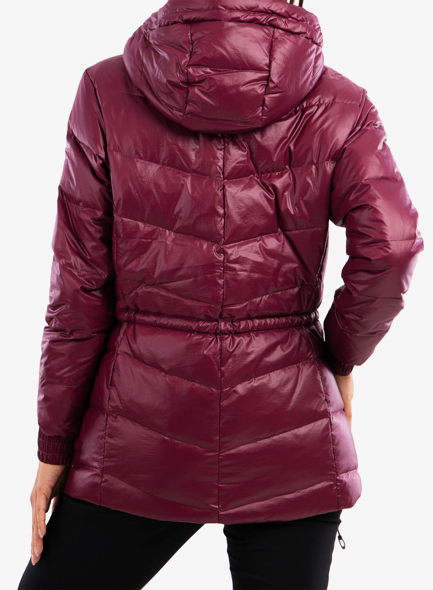 Пуховик жіноча Columbia Icy Heights II Down Jacket - marionberry gunmetal