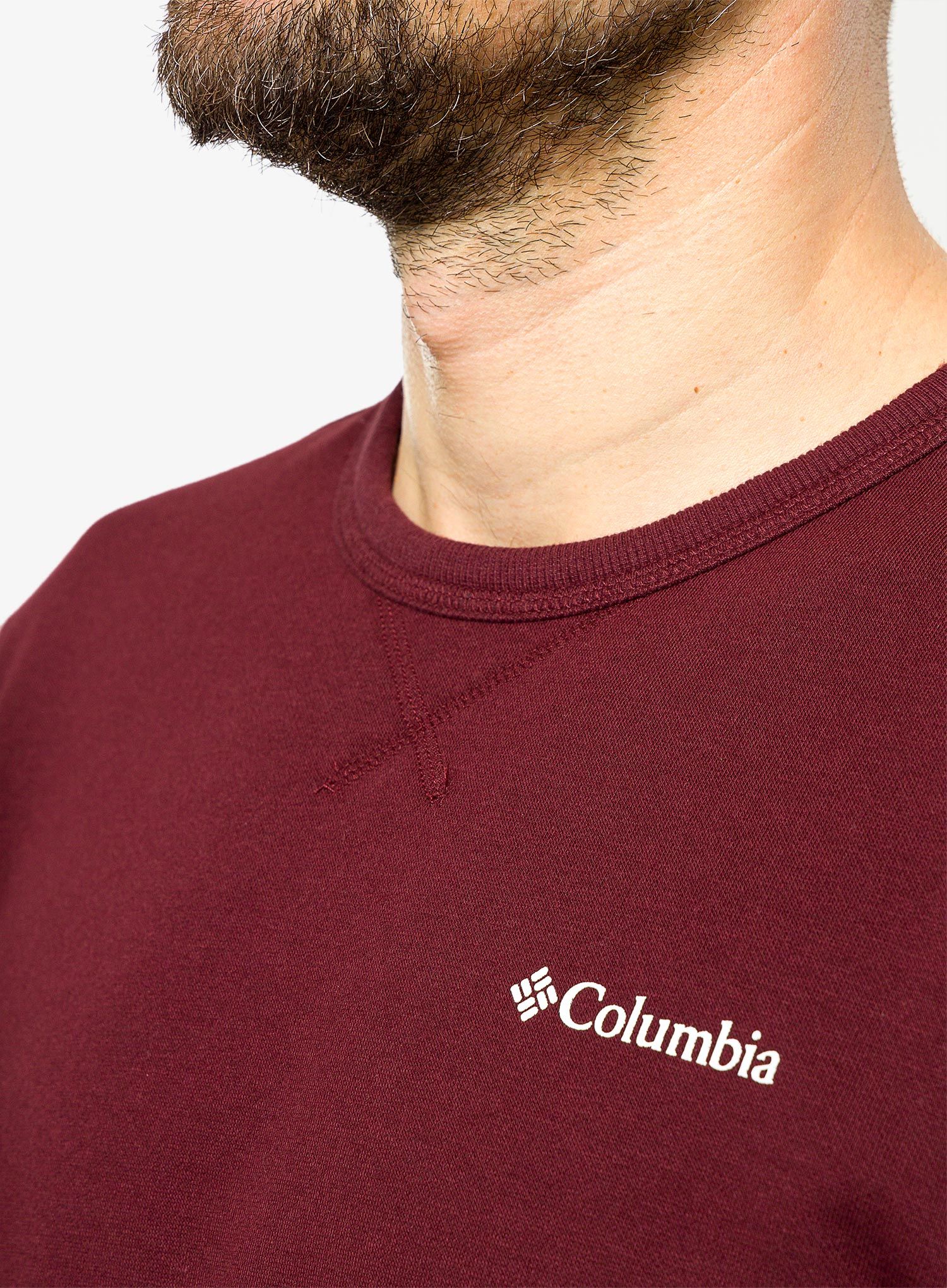 Кофта Columbia Logo Fleece Crew - elderberry/c sportswear 2