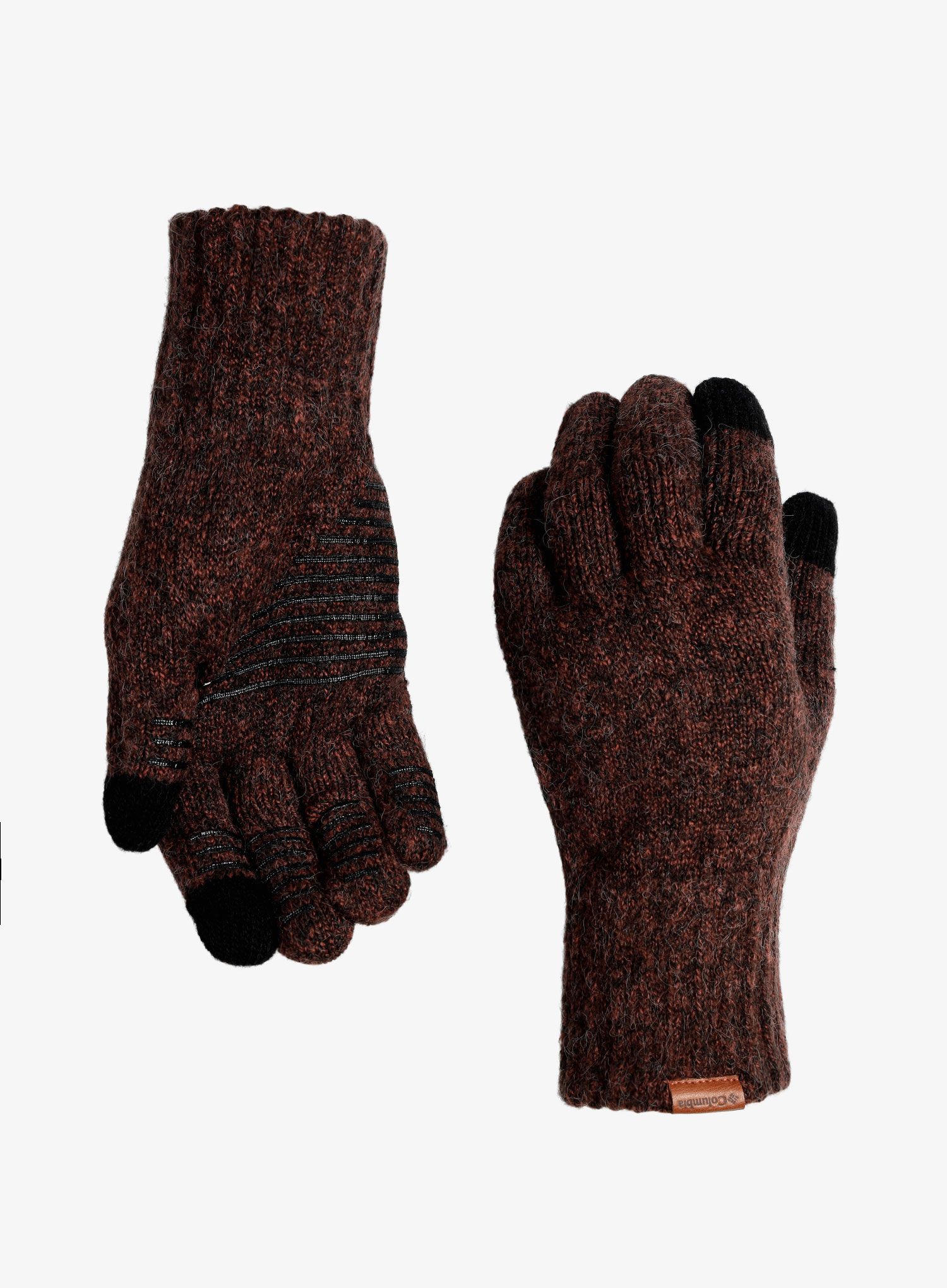 Рукавички для смартфона Columbia Loma Vista Knit Glove - cordovan heather