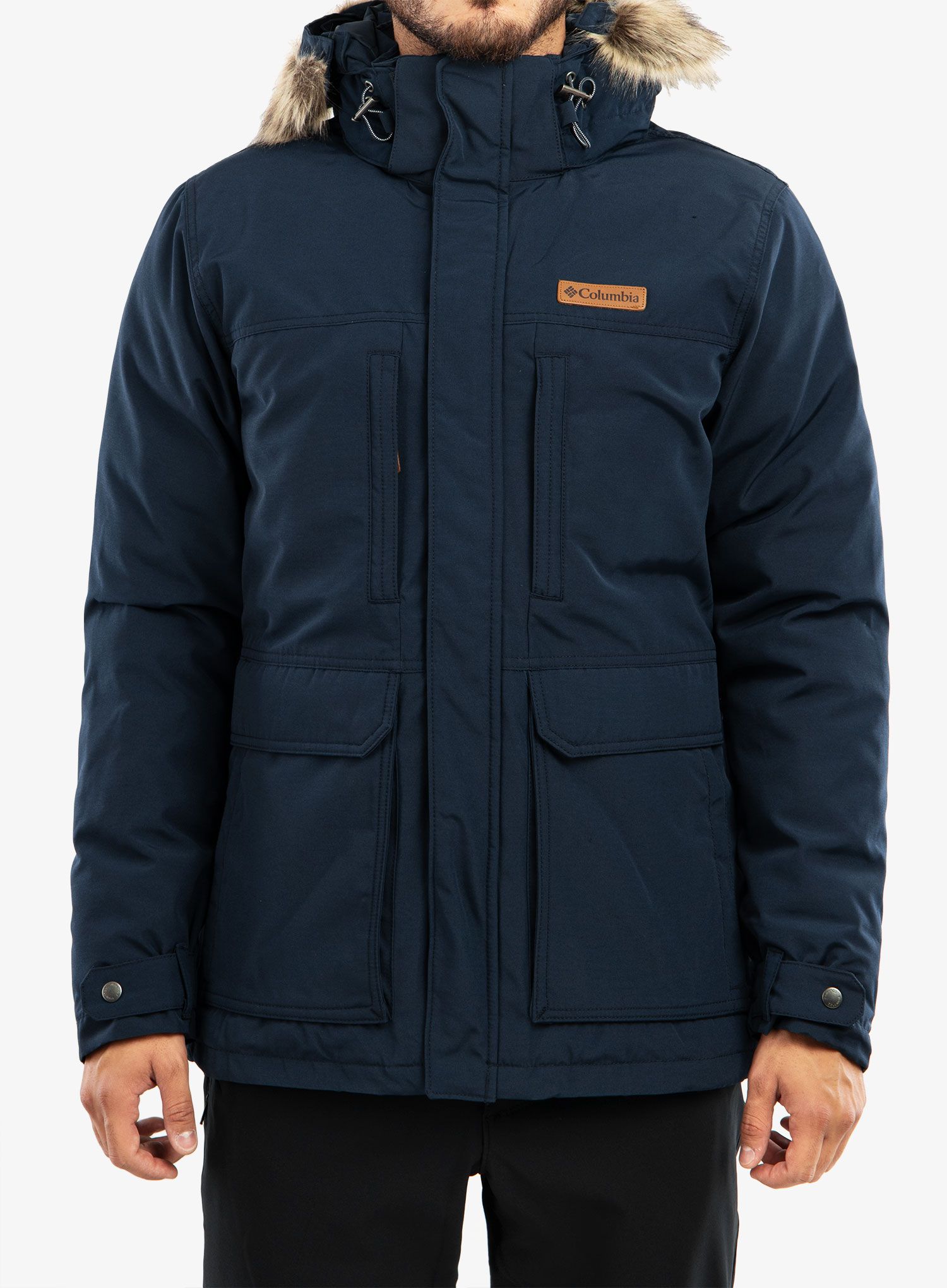 Куртка зимова Columbia Marquam Peak Jacket - collegiate navy