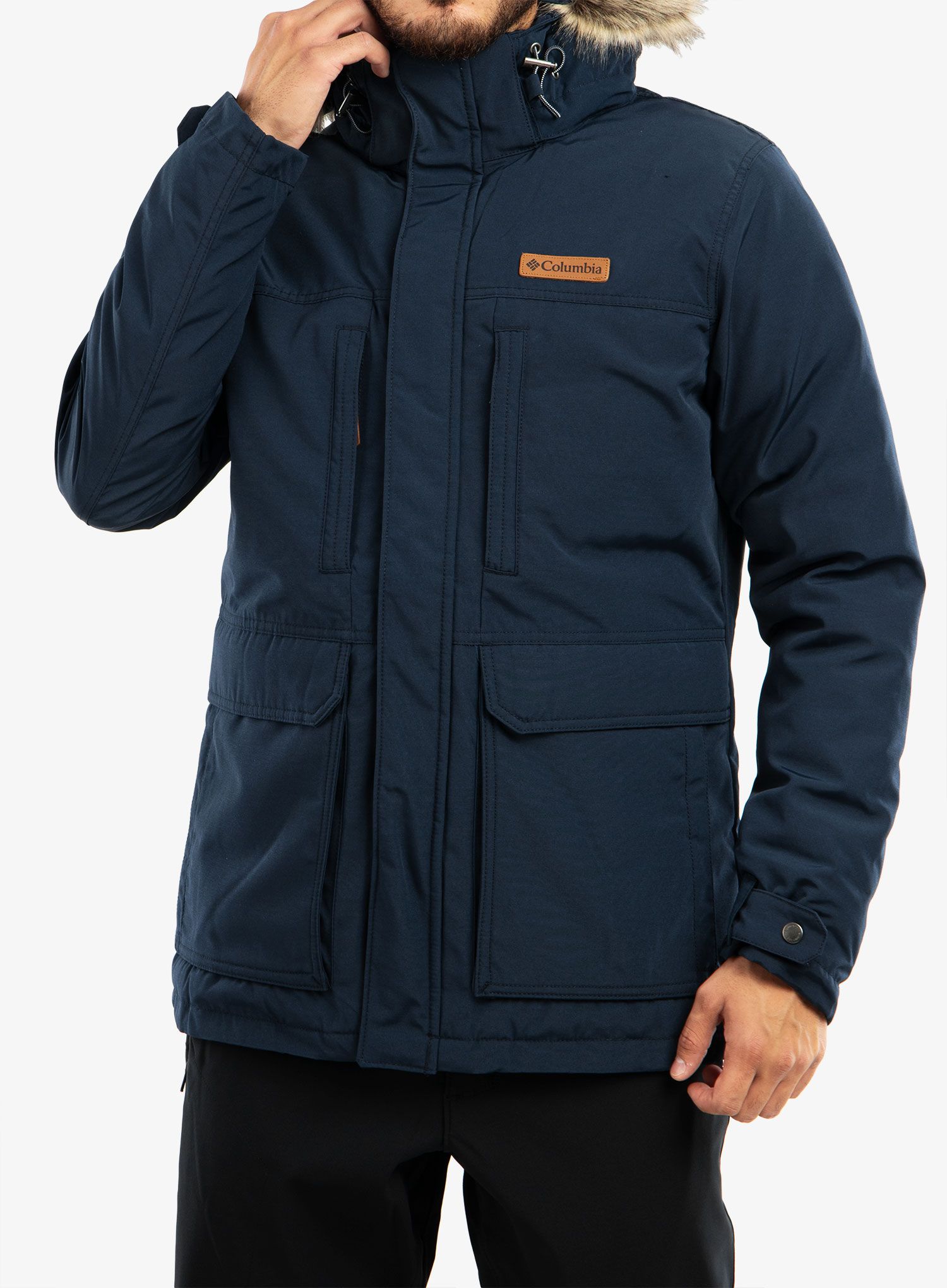 Куртка зимова Columbia Marquam Peak Jacket - collegiate navy