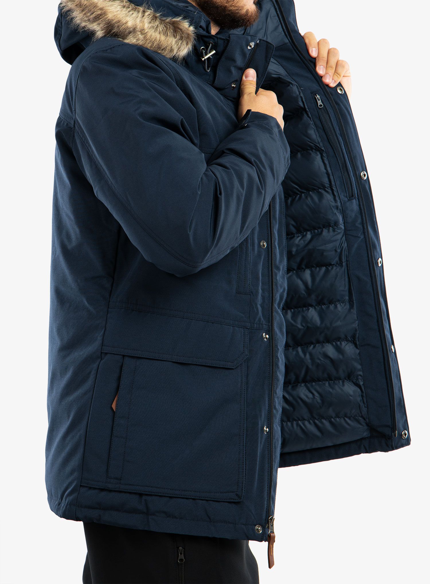 Куртка зимова Columbia Marquam Peak Jacket - collegiate navy