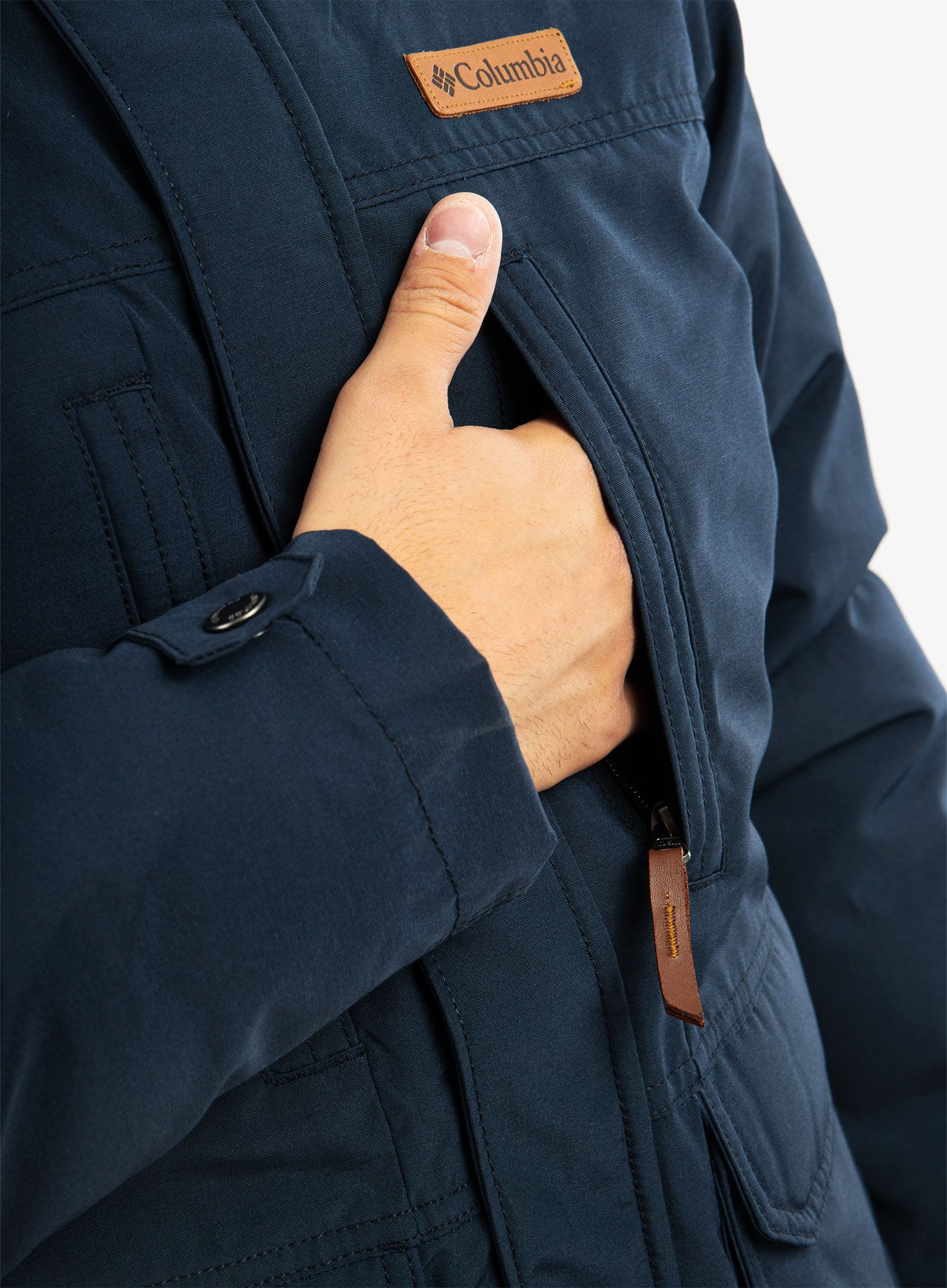 Куртка зимова Columbia Marquam Peak Jacket - collegiate navy