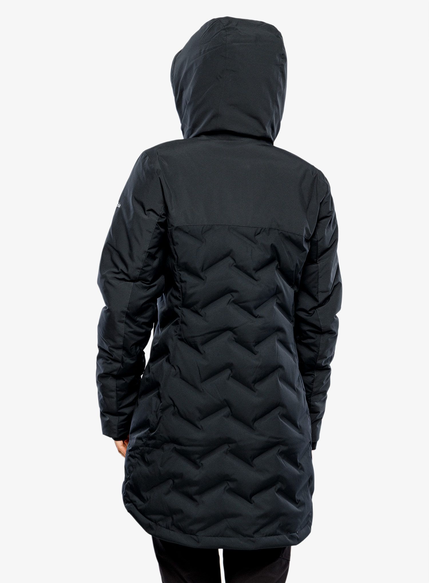 Плащ пуховий жіночий Columbia Mountain Croo II Mid Down Jacket - black