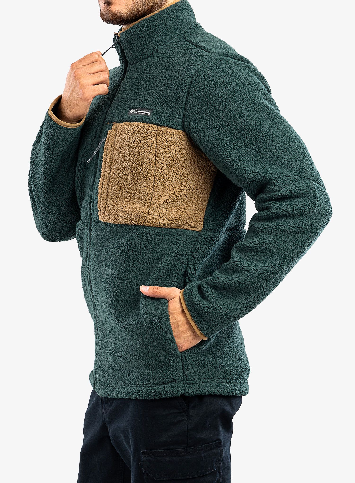 Фліска Columbia Mountainside Heavyweight Fleece - spruce/delta