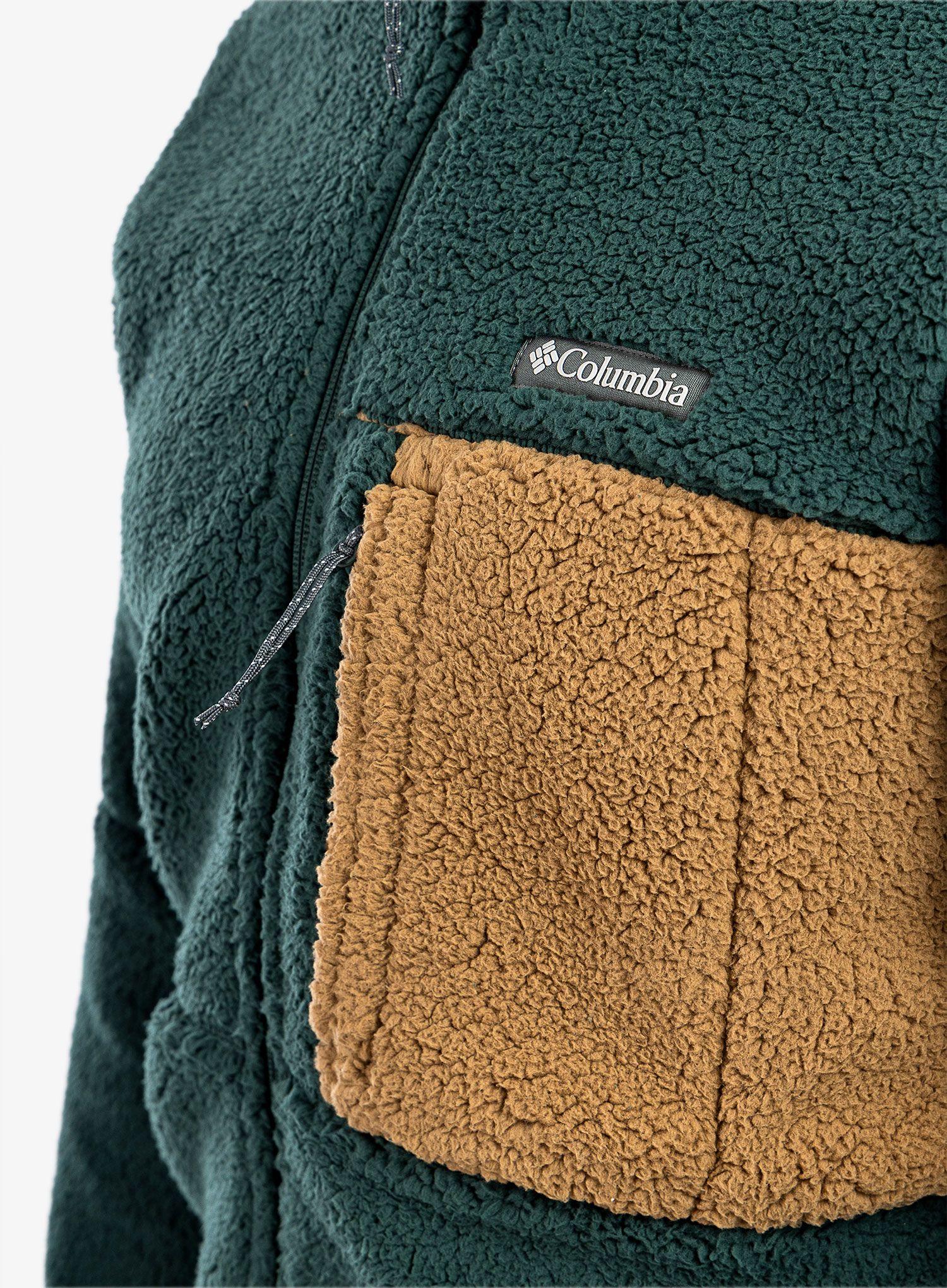 Фліска Columbia Mountainside Heavyweight Fleece - spruce/delta
