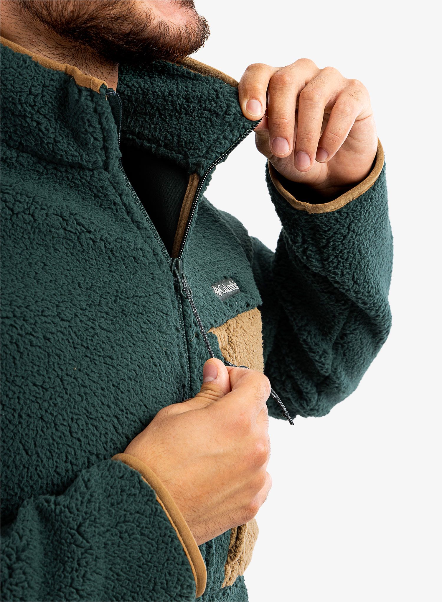 Фліска Columbia Mountainside Heavyweight Fleece - spruce/delta