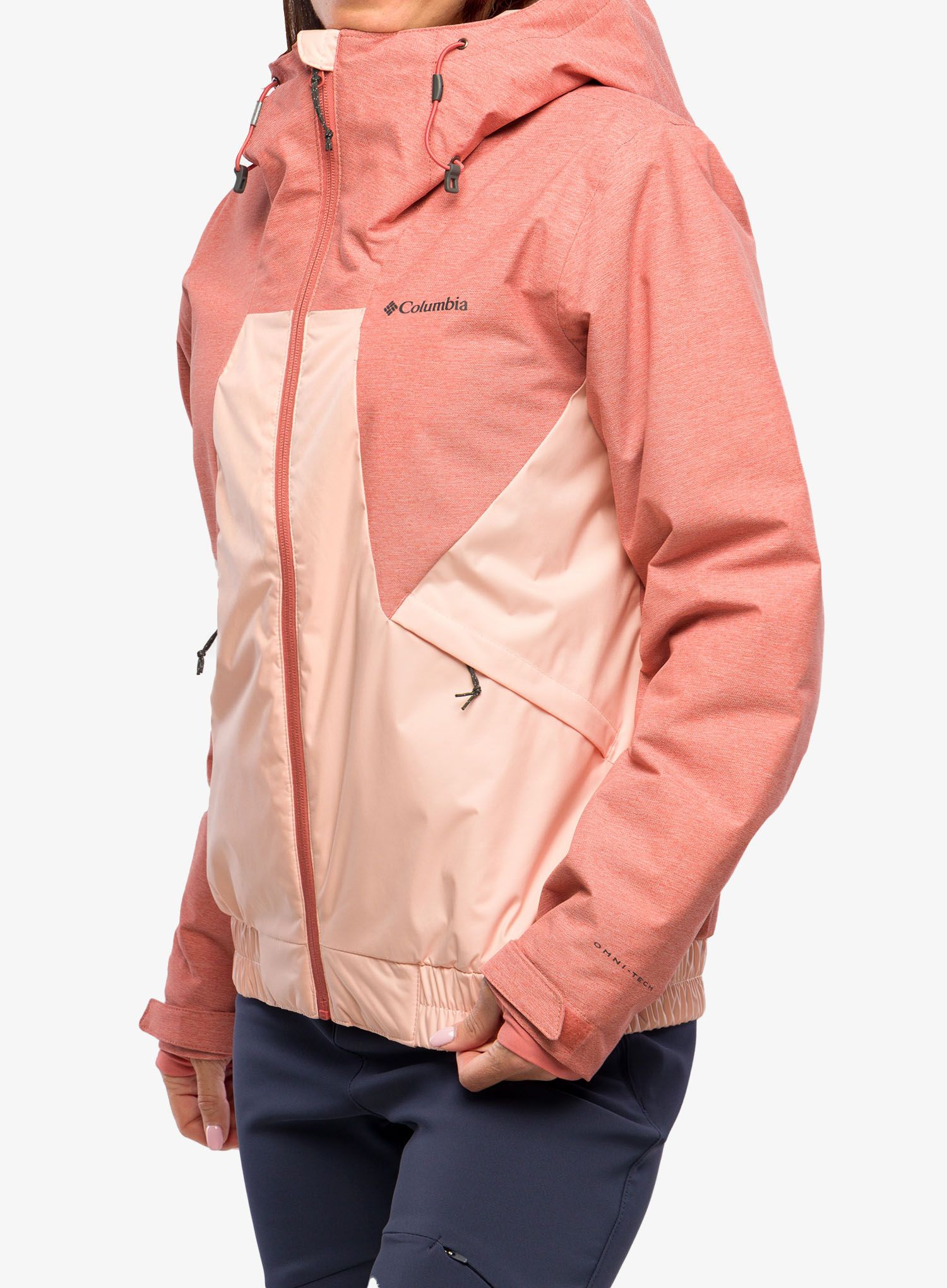 Куртка жіноча Columbia Oso Mountain Jacket - peach blossom/dark coral