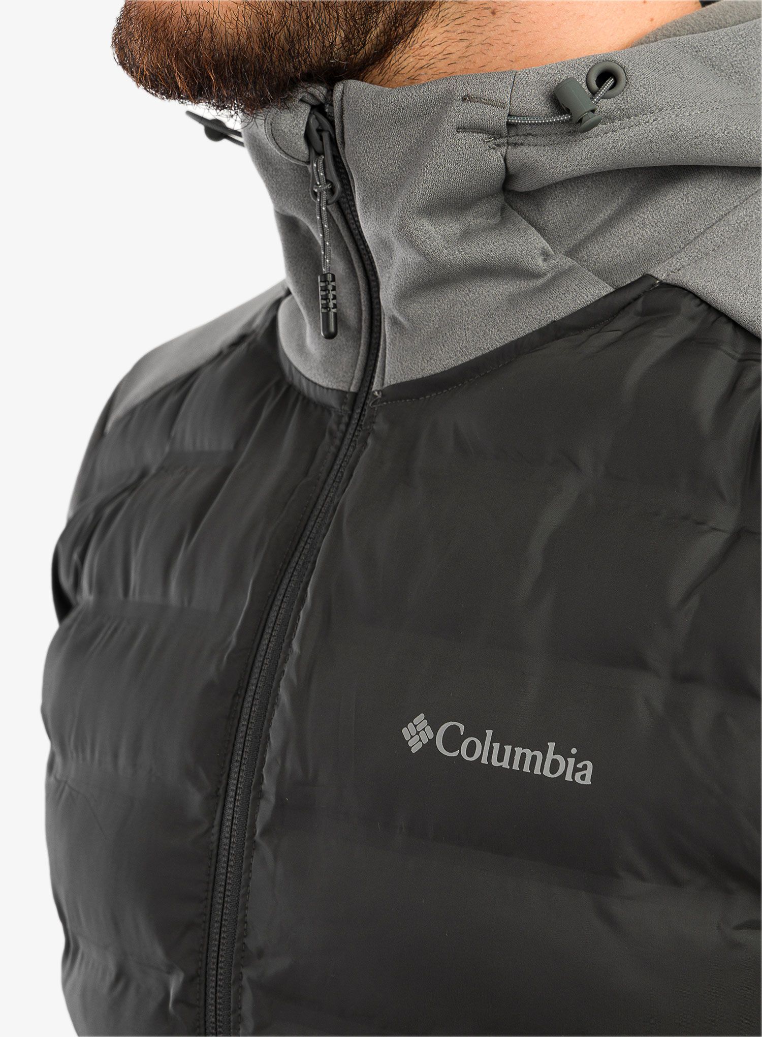 Куртка Columbia Out-Shield Insulated Full Zip Hoodie - city grey/shark