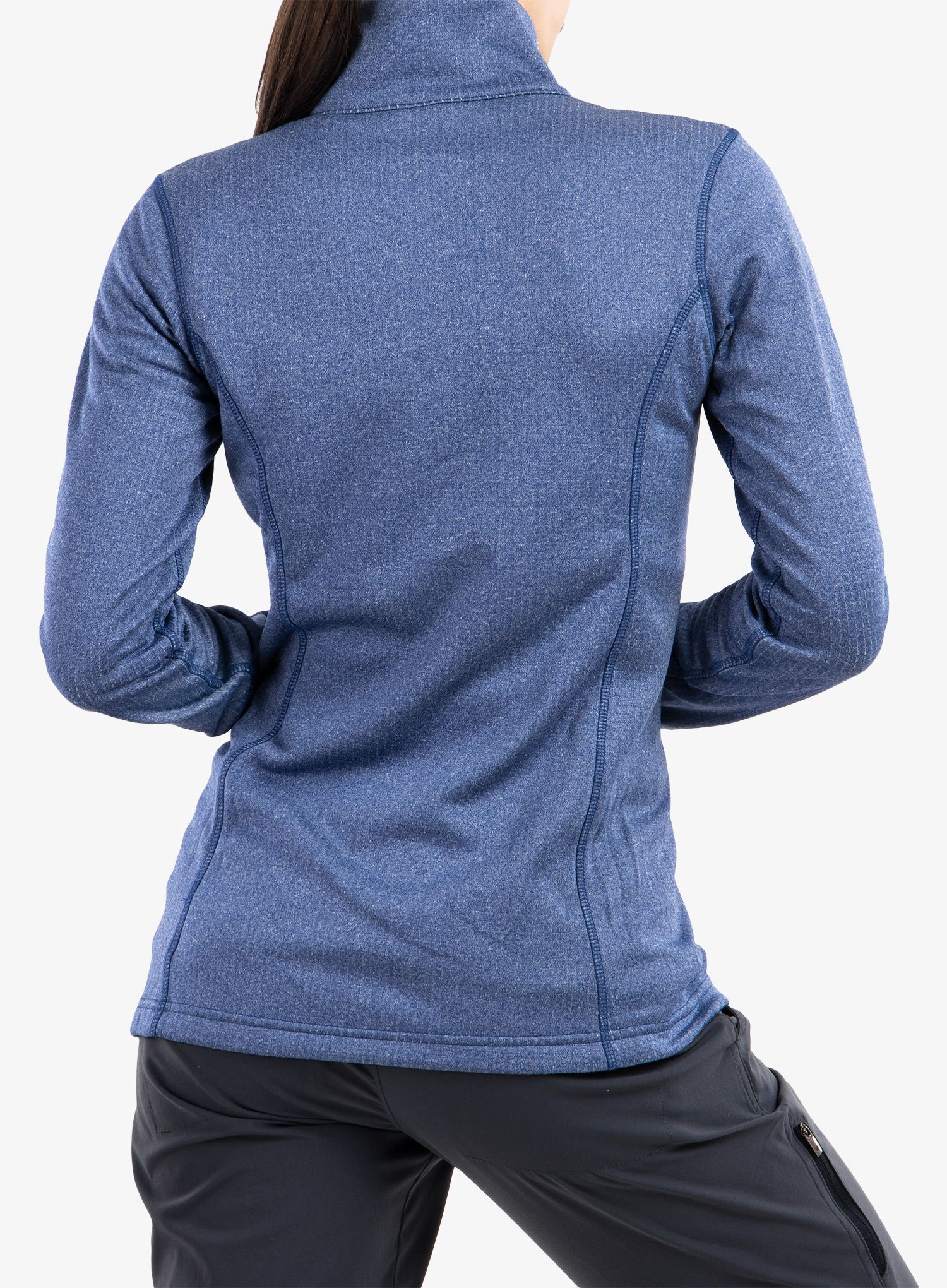 Кофта жіноча Columbia Park View Grid Fleece Full Zip - dark sapphire heather