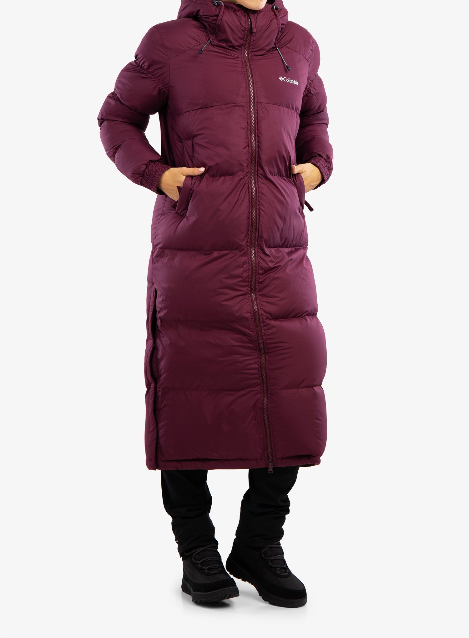 Плащ жіночий Columbia Pike Lake Long Jacket - marionberry