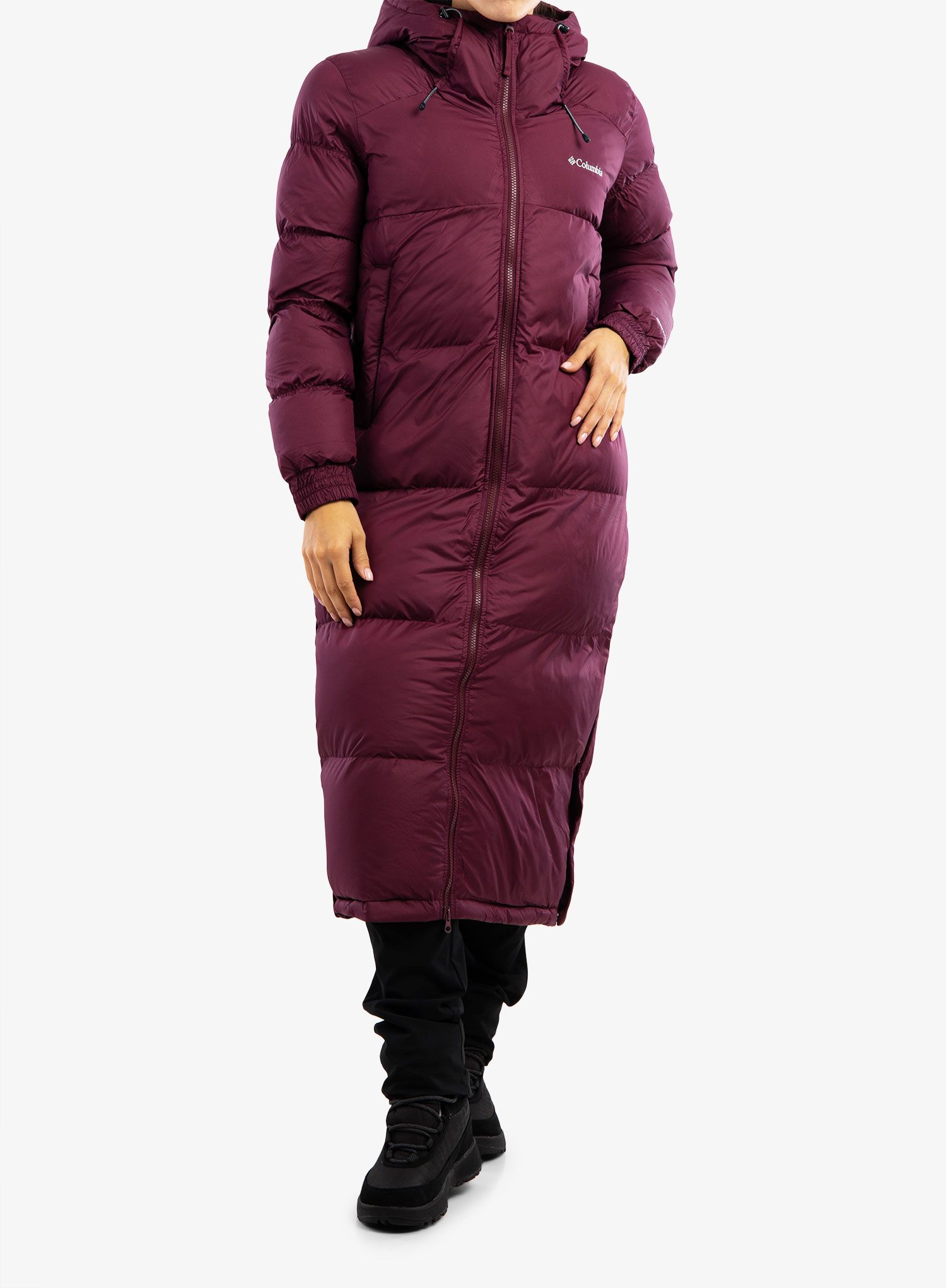 Плащ жіночий Columbia Pike Lake Long Jacket - marionberry