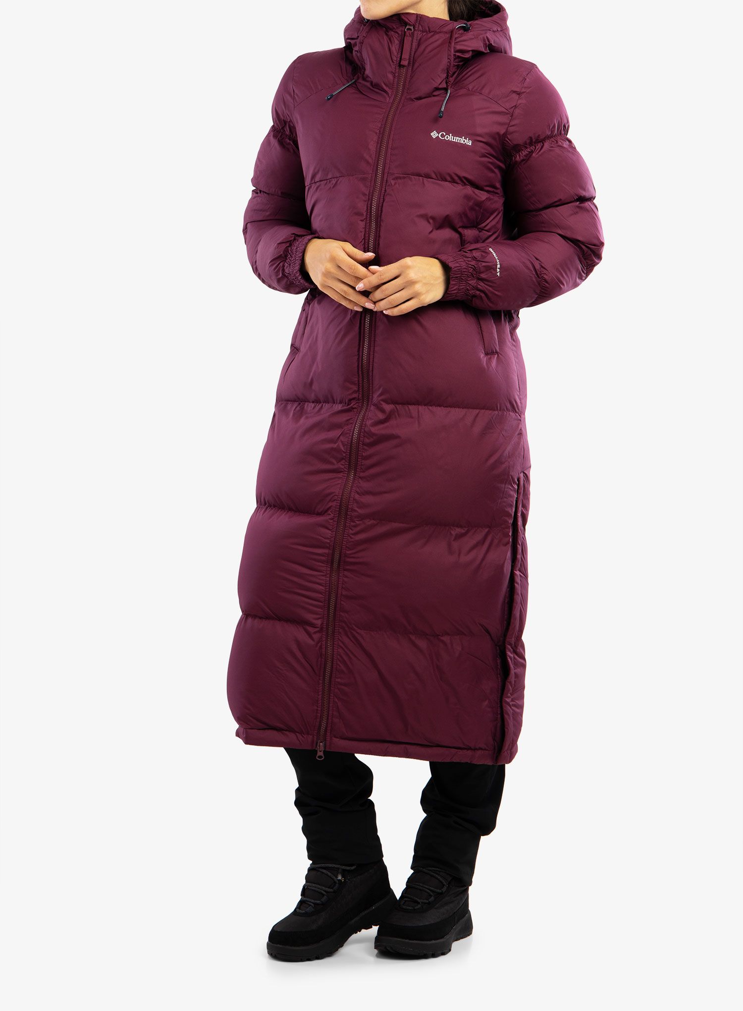 Плащ жіночий Columbia Pike Lake Long Jacket - marionberry