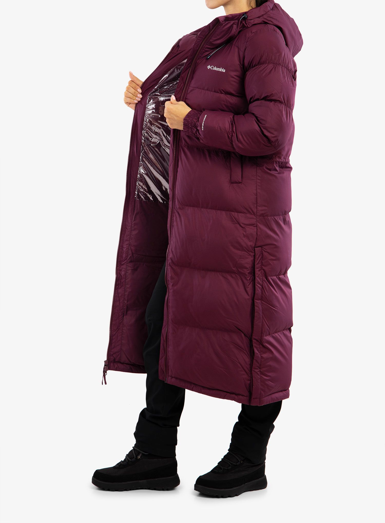 Плащ жіночий Columbia Pike Lake Long Jacket - marionberry