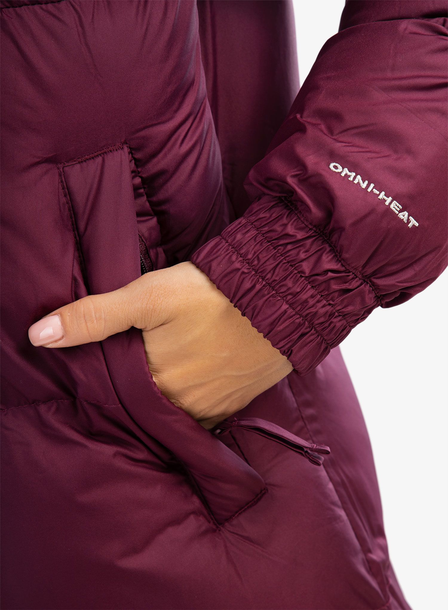 Плащ жіночий Columbia Pike Lake Long Jacket - marionberry