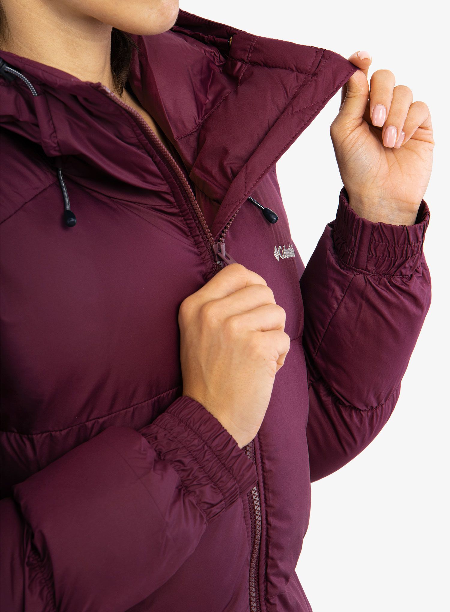 Плащ жіночий Columbia Pike Lake Long Jacket - marionberry