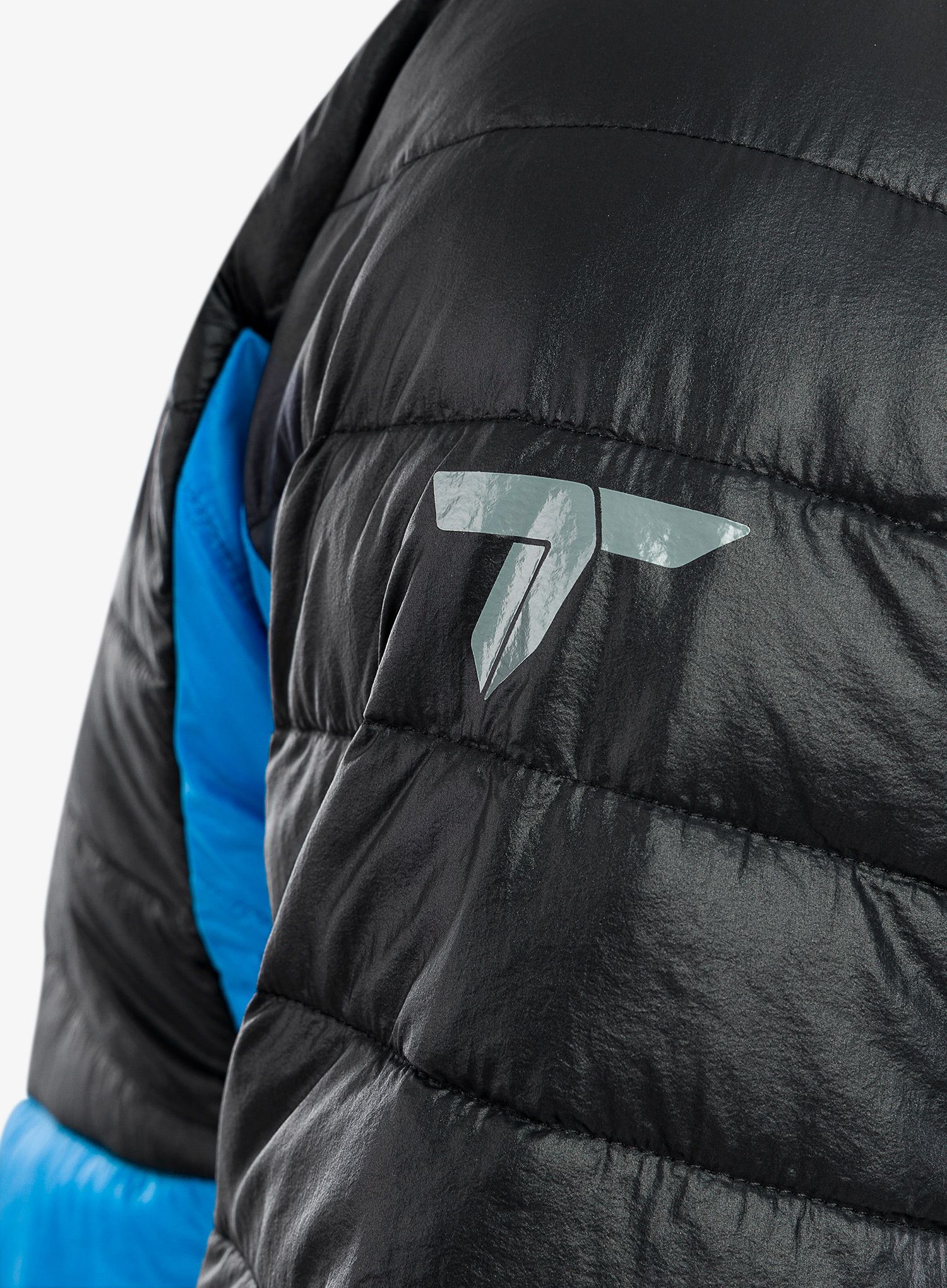 Куртка зимова Columbia Platinum Peak Hooded Jacket - compass blue/black