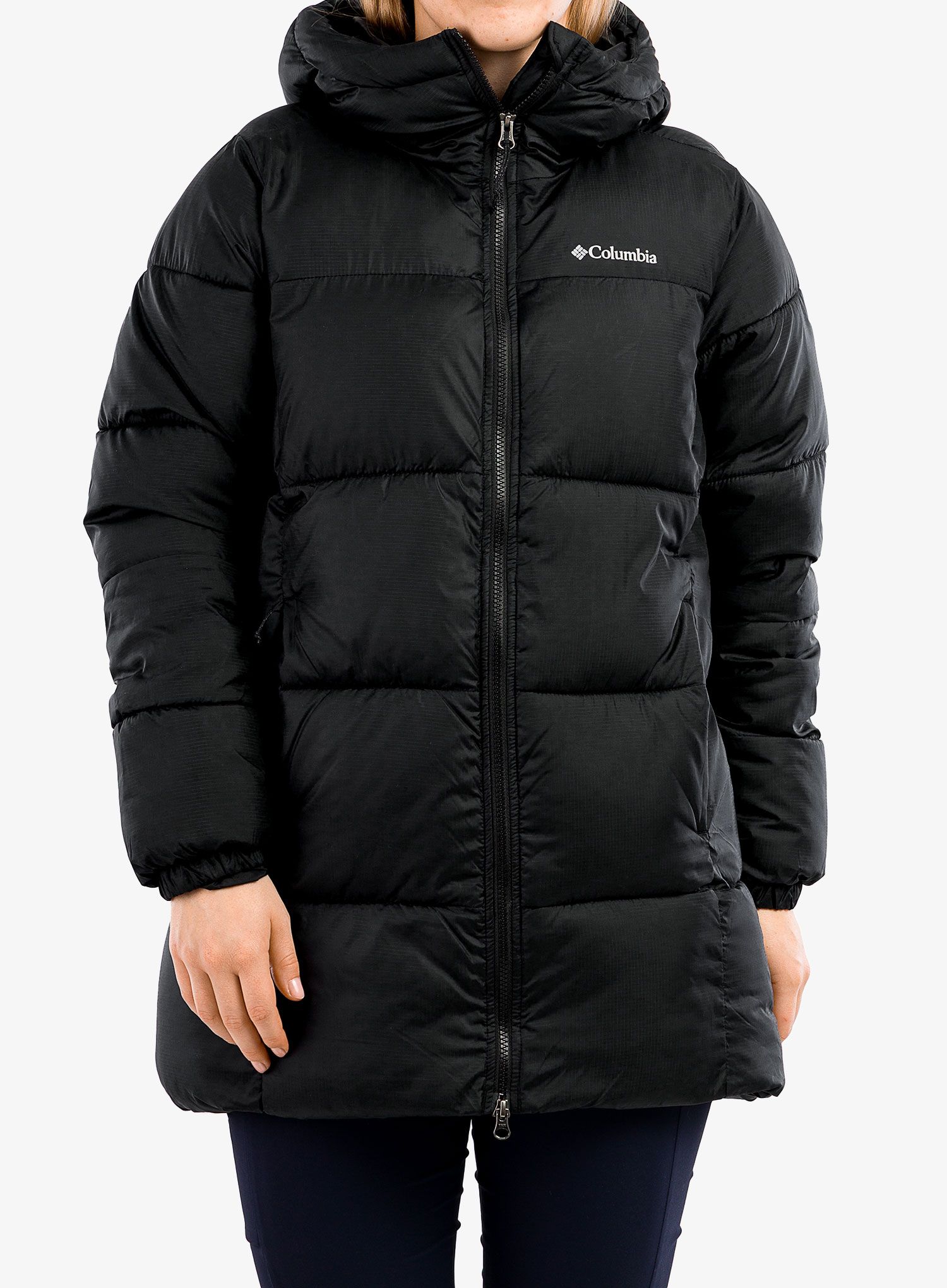 Плащ жіночий Columbia Puffect Mid Hooded Jacket - black