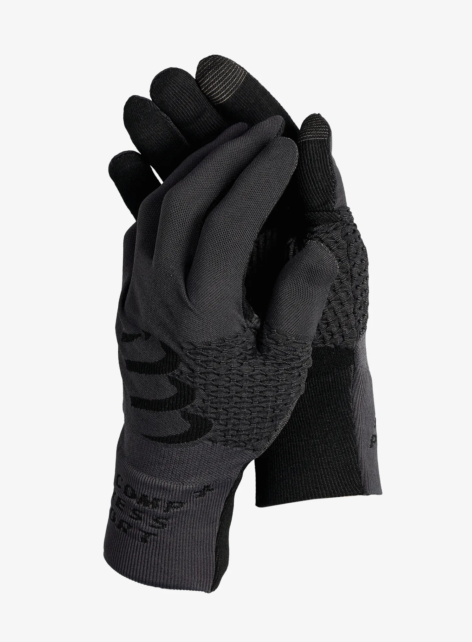 Рукавички для бігу Compressport 3D Thermo Gloves - asphalte/black