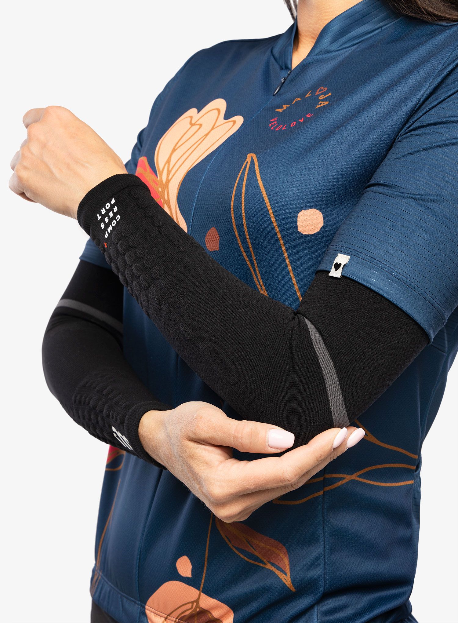 Нарукавники бігові Compressport ArmForce Ultralight - black