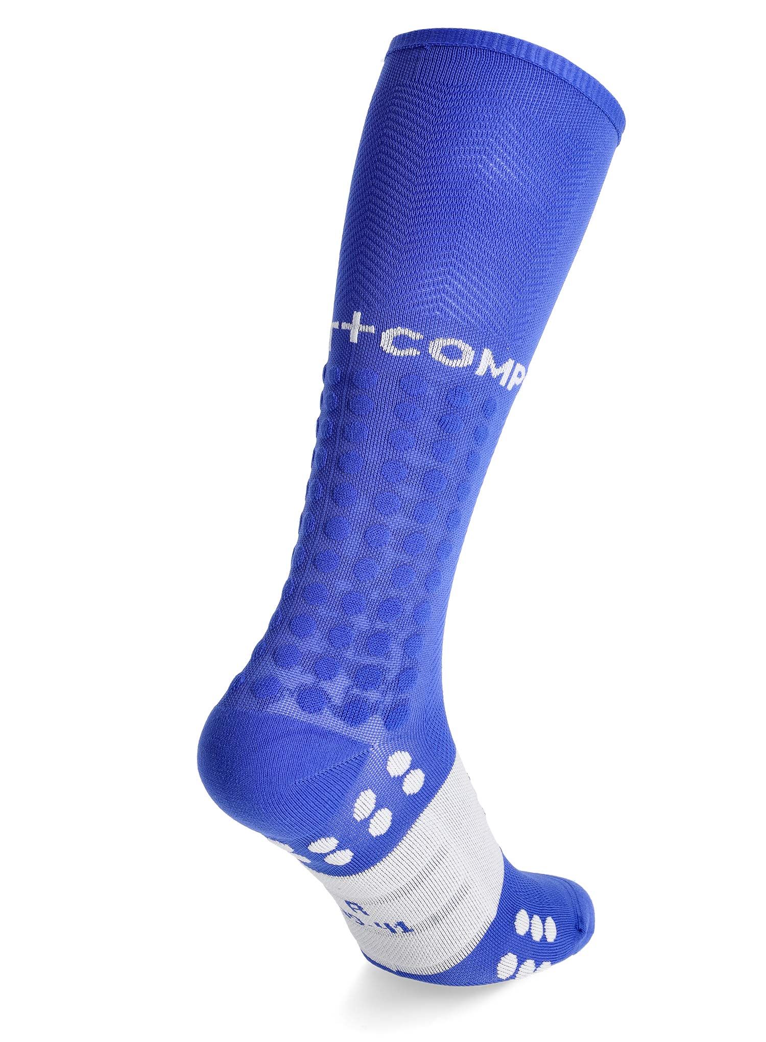 Шкарпетки для бігу Compressport Compression Full Socks Run - dazz blue/sugar