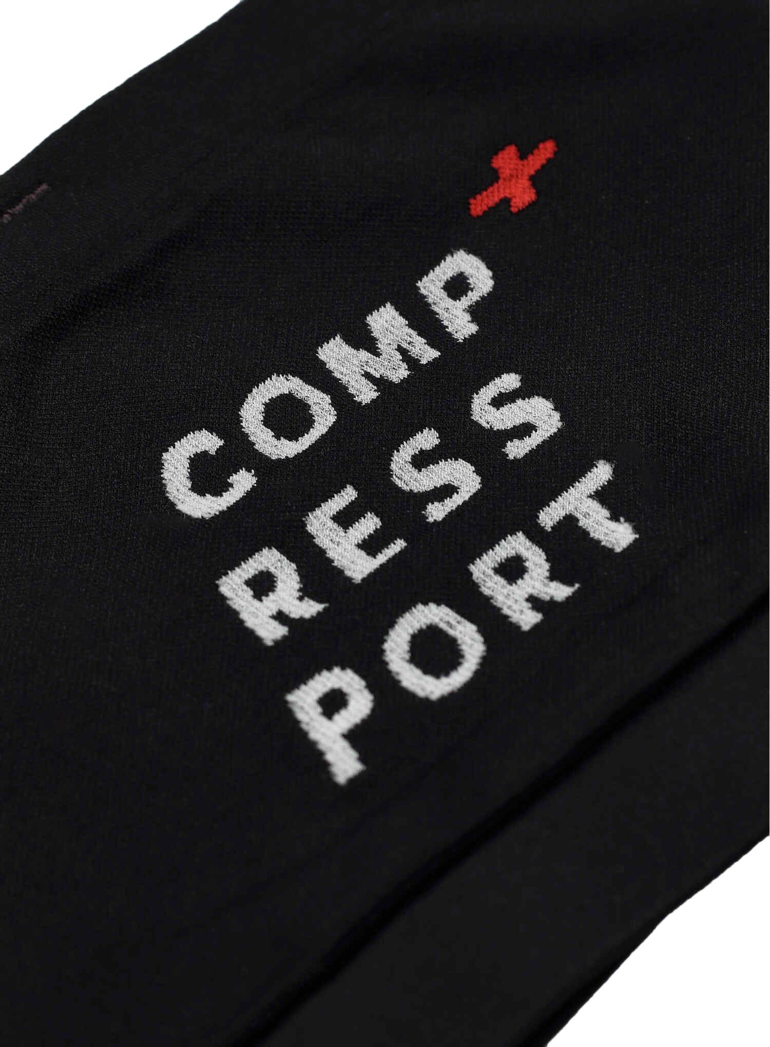 Пояс для бігу Compressport Free Belt Pro - black/white print