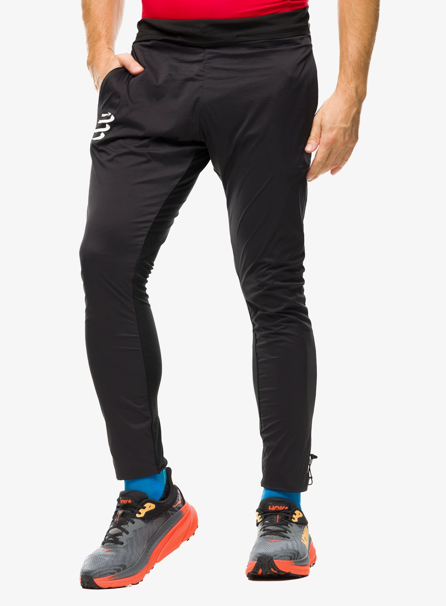 Штани Compressport Hurricane Windproof Seamless Pants - black