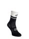 Шкарпетки для бігу Compressport Mid Compression Socks V2.0 - black/white